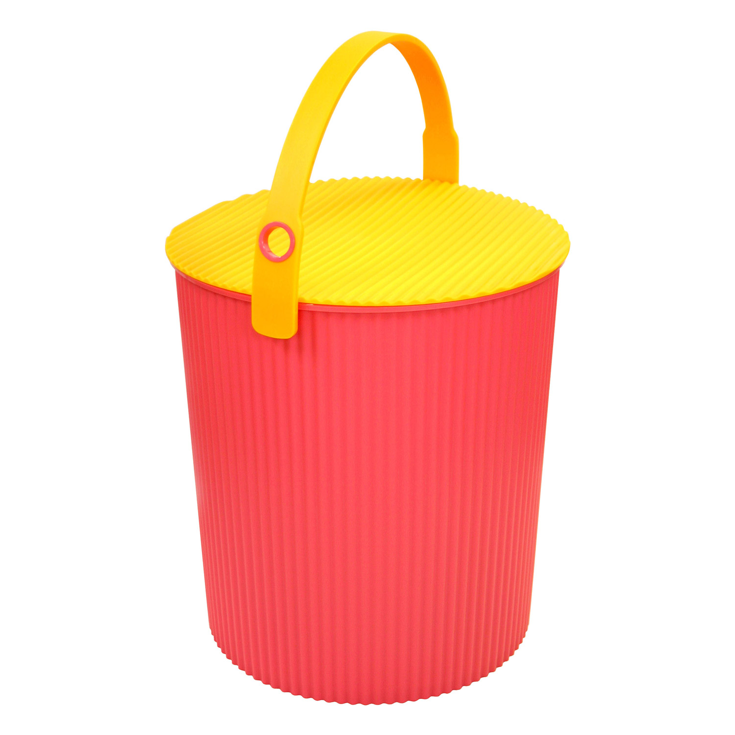 Hachiman- Omnioutil Eimer mit Deckel 20 l flamingo