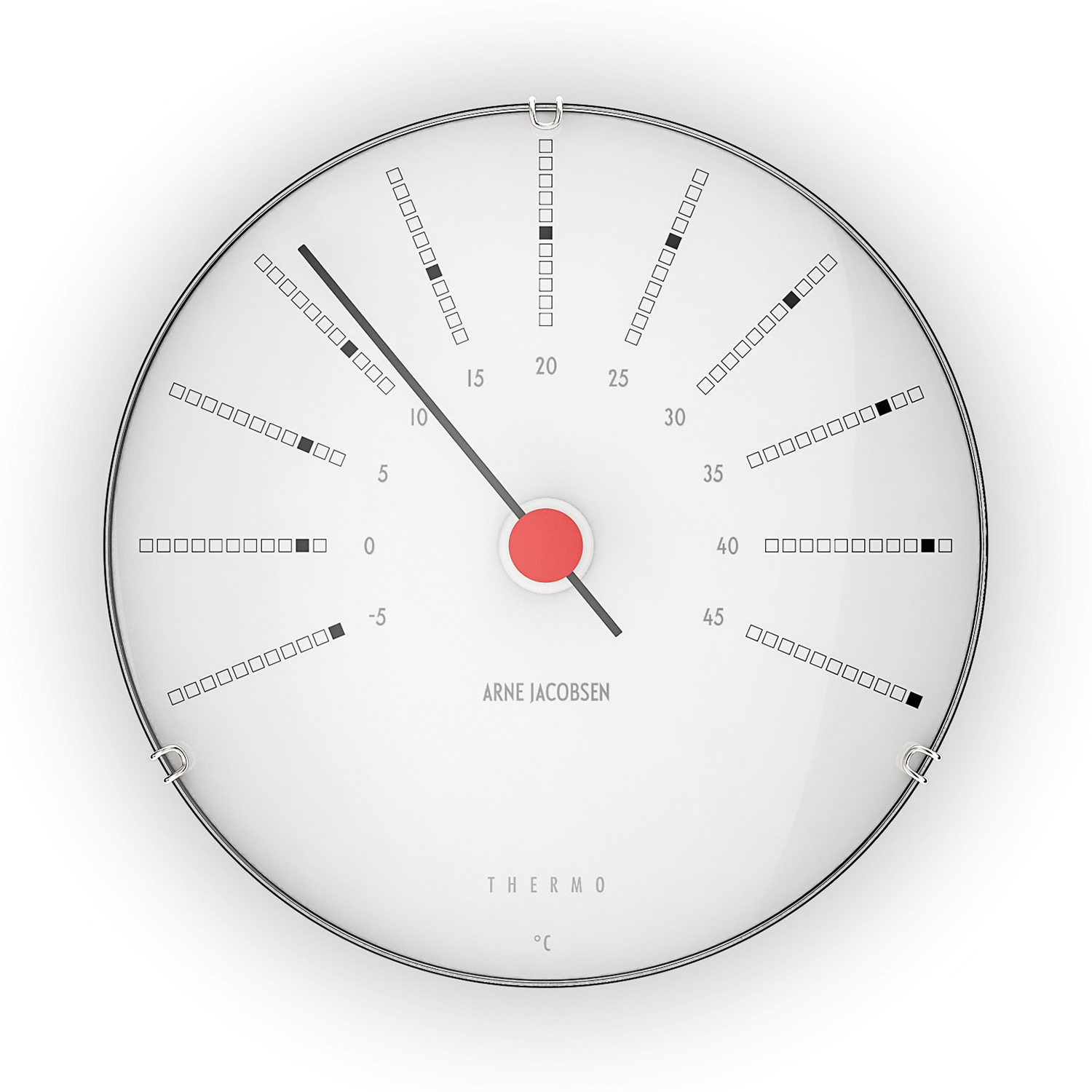 arne jacobsen wetterstation bankers thermometer 58374