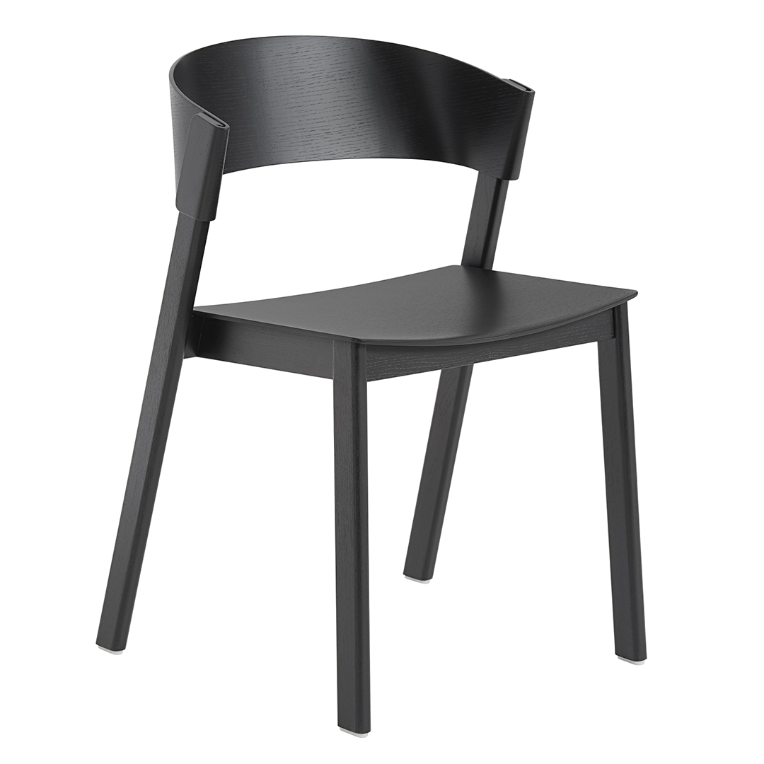 muuto cover side chair schwarz 71910