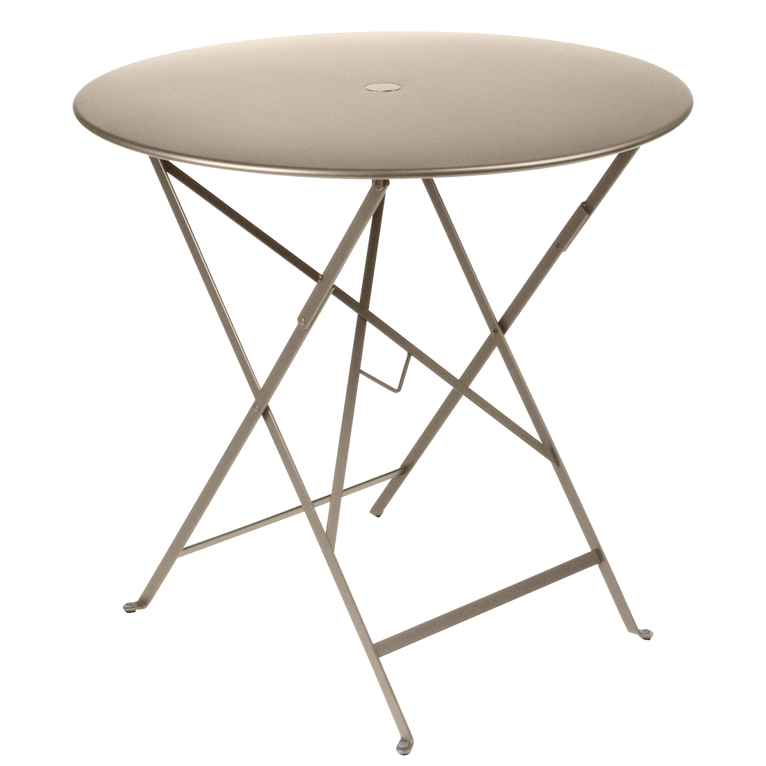 fermob bistro tisch rund 77cm muskat 14 77573