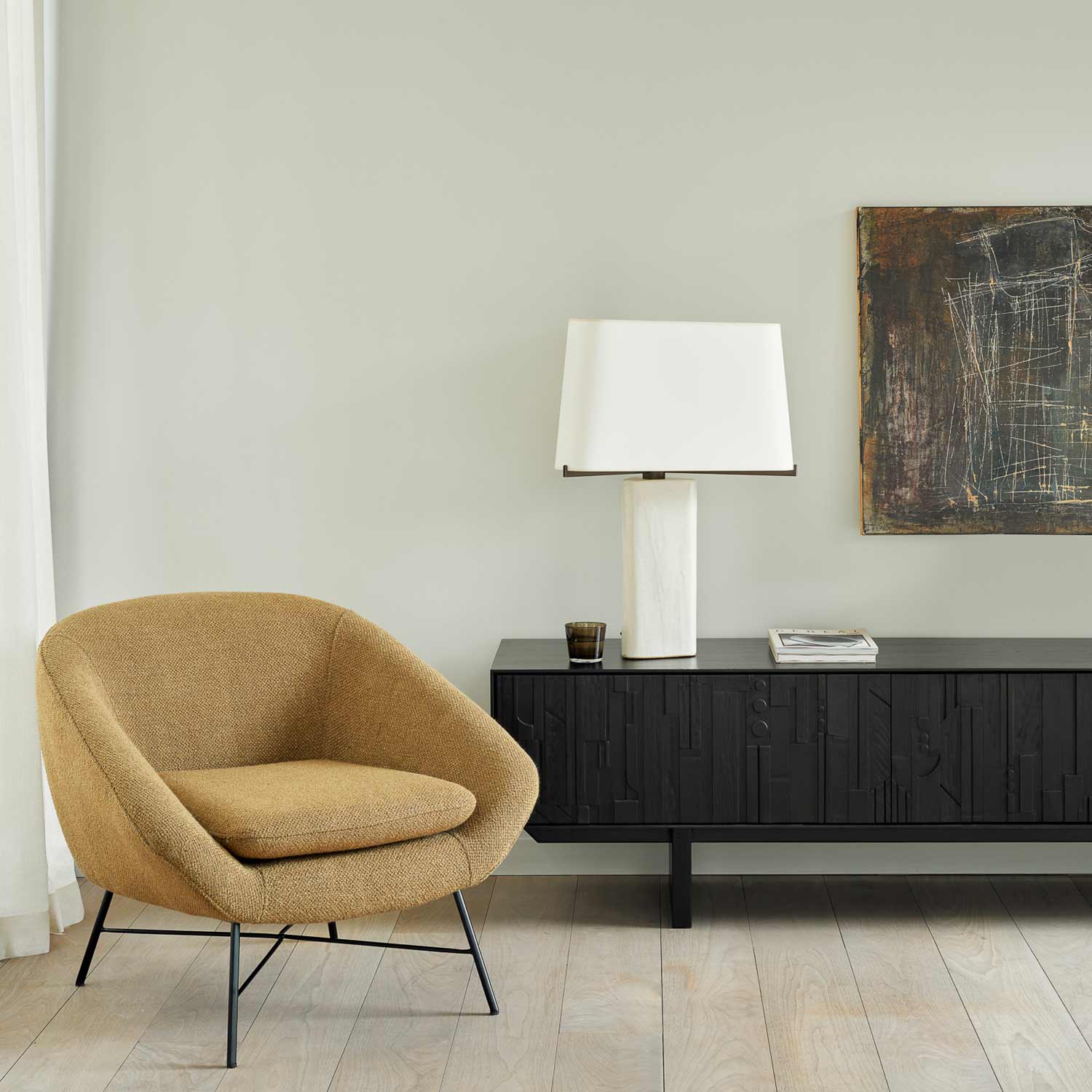 ethnicraft barrow loungesessel ginger lifestyle wohnzimmer 88082