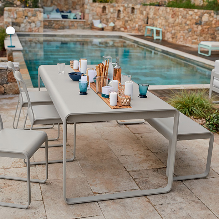 fermob bellevie  lehmgrau 88570