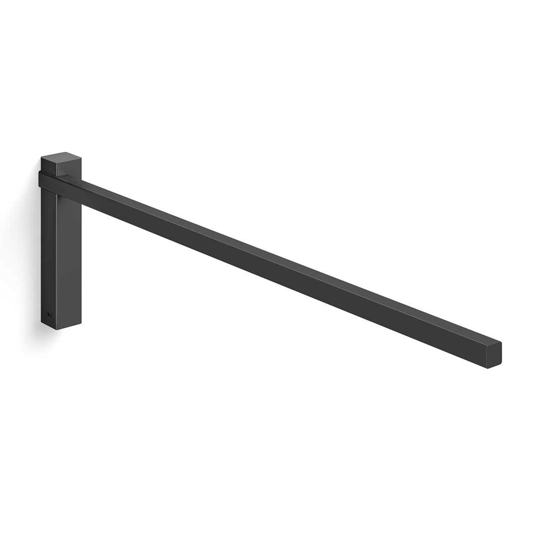 zack carvo handtuchhalter edelstahl schwarz 73262