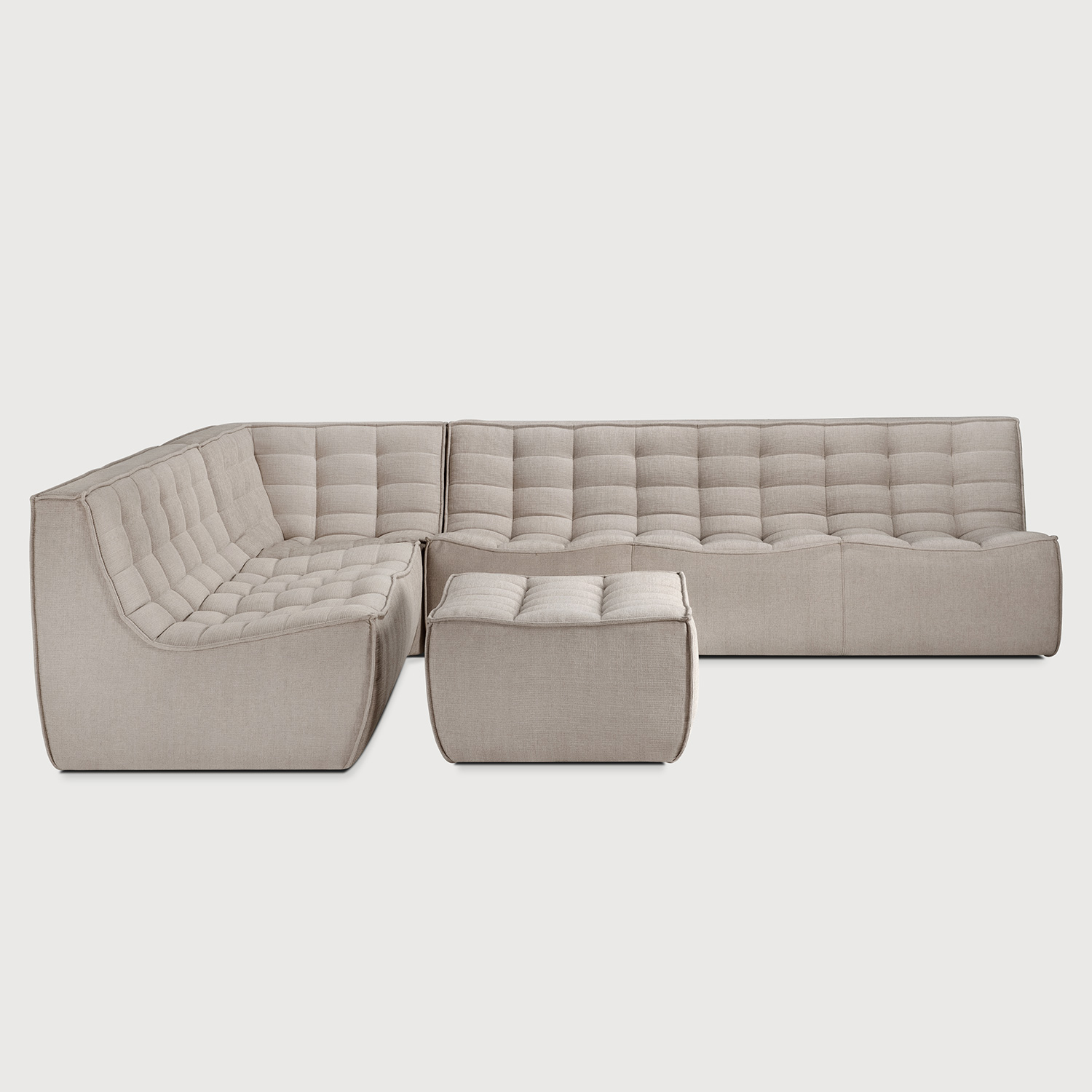ethnicraft N701 sofa eco ecru kombination 103880