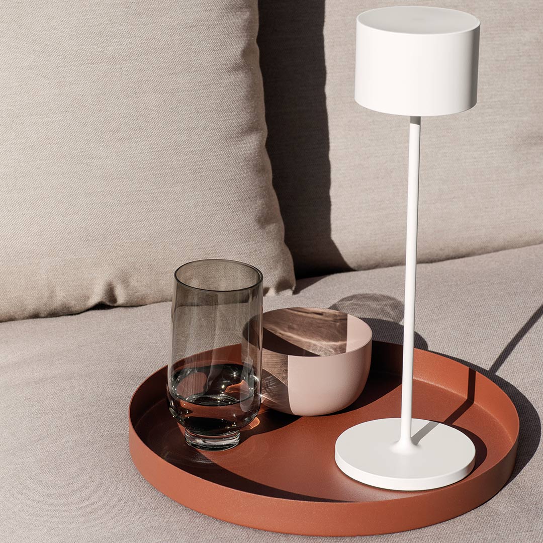 Ferm living faro weissl led tischleuchte 82170