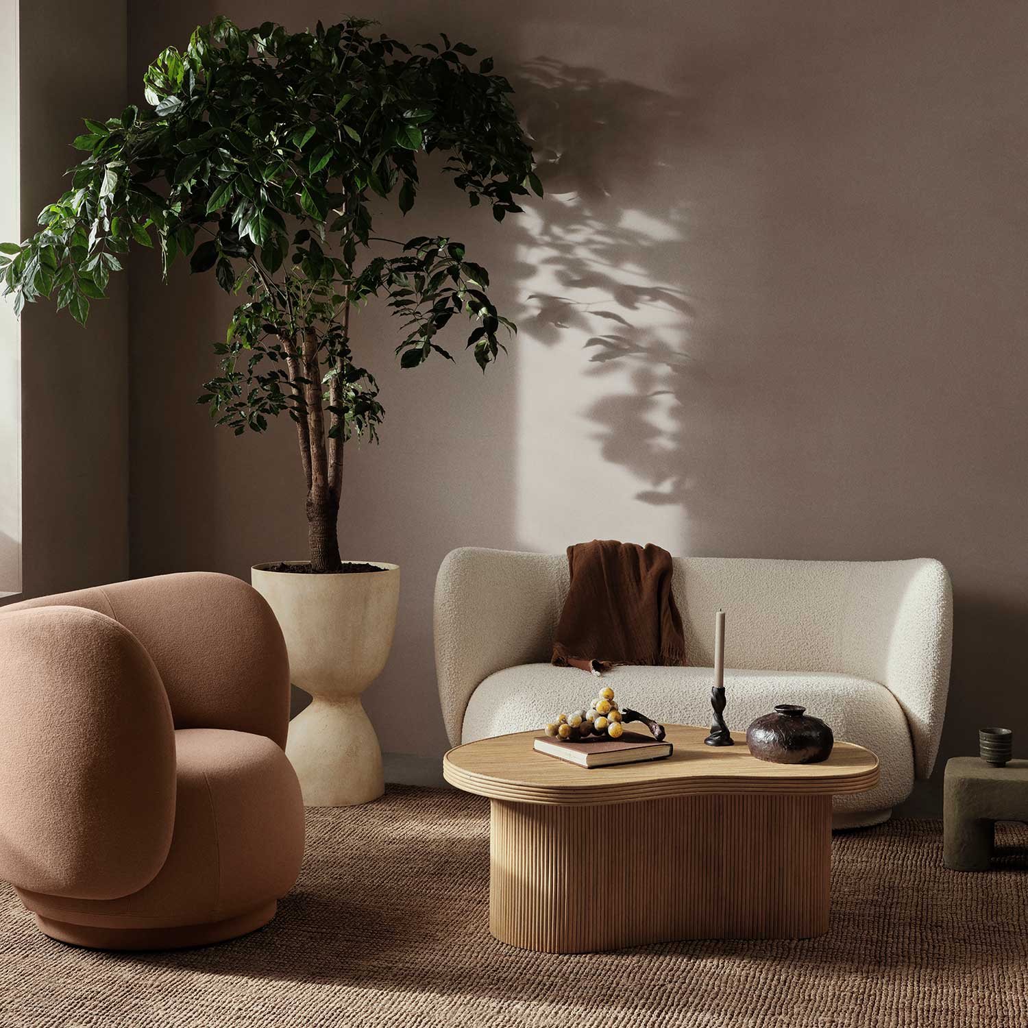 Ferm Living - Isola Couchtisch natural