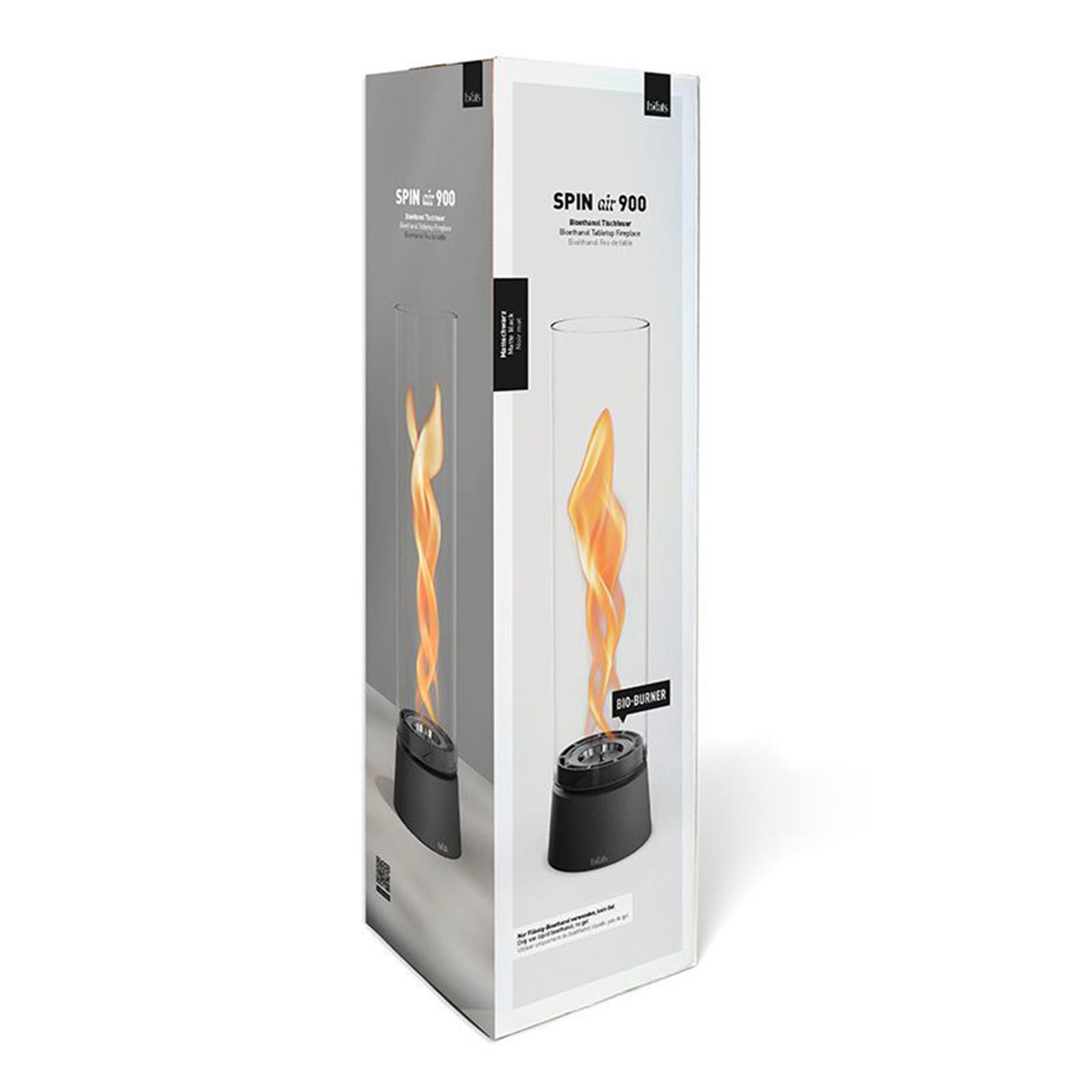 höfats - SPIN air 1200 Tischfeuer all black