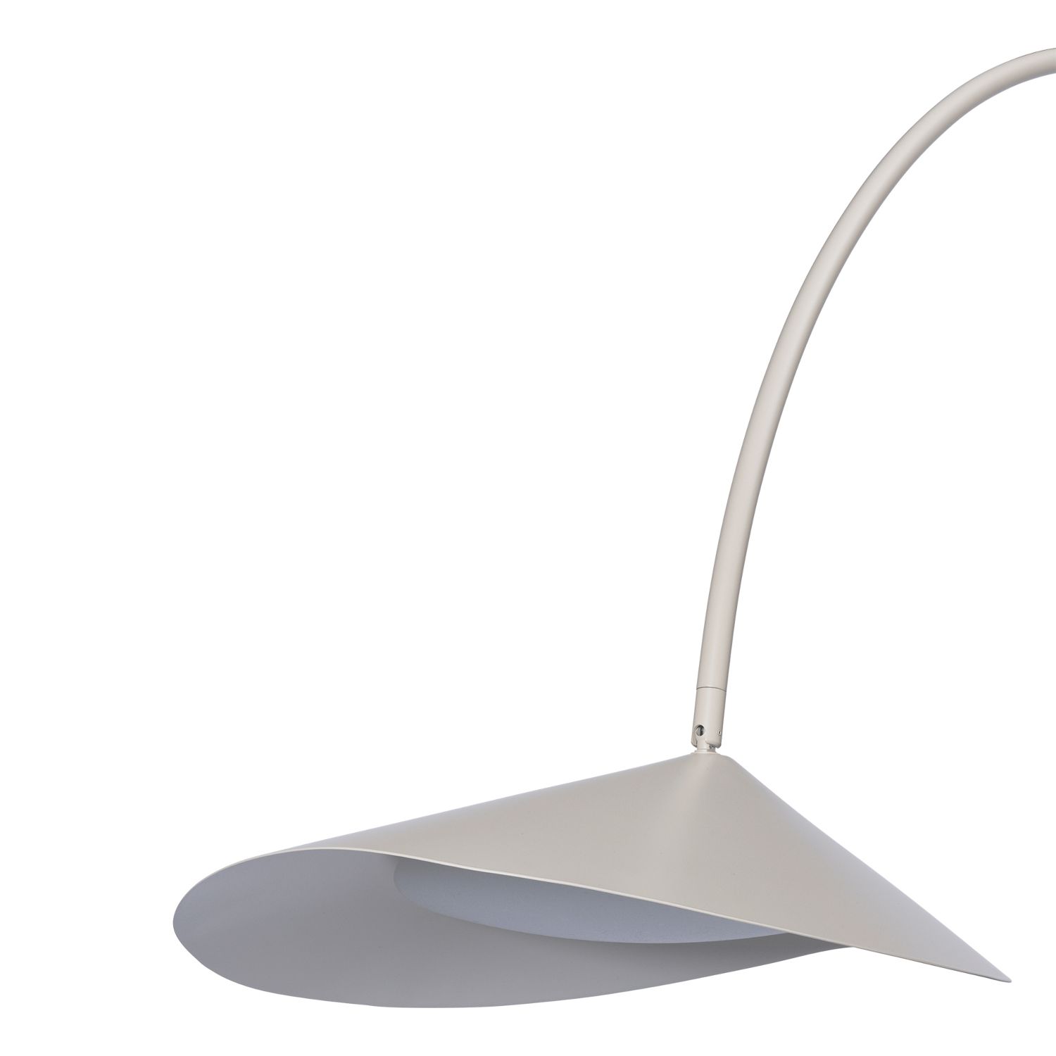 Ferm Living - Arum Bogen-Stehleuchte cashmere