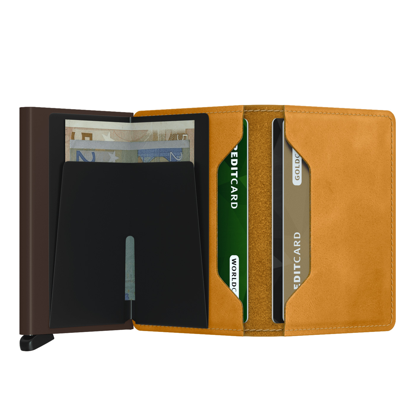 secrid slimwallet offen vintage ochre 53465