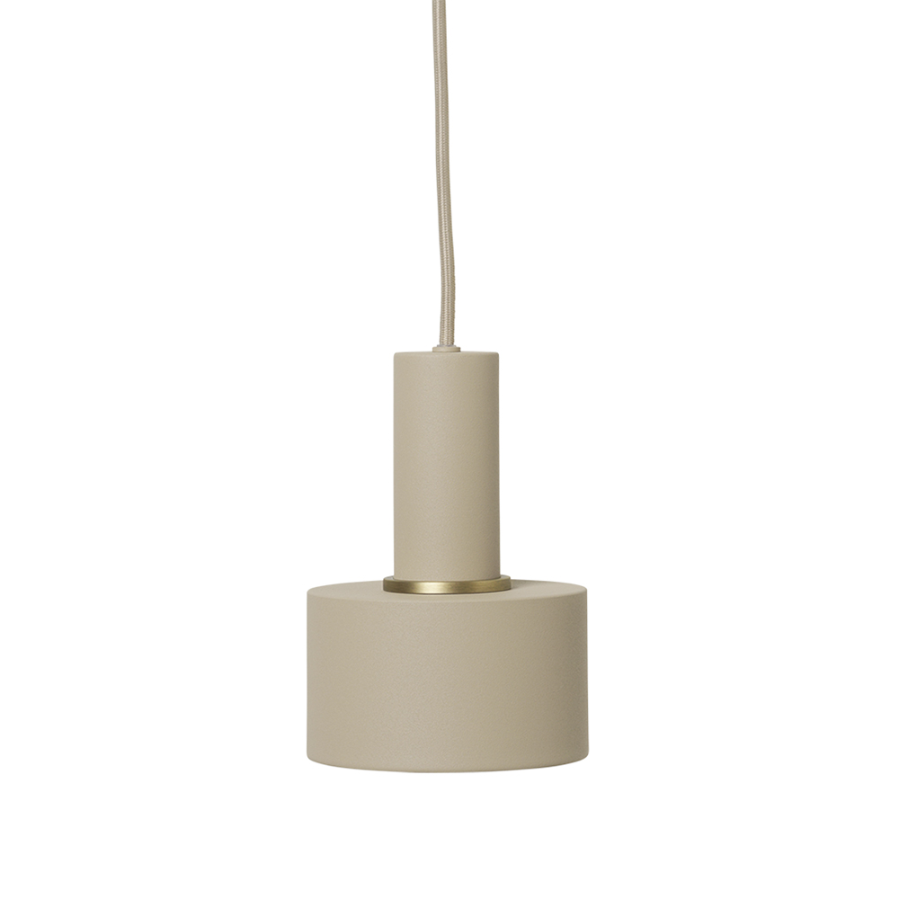 ferm living disc cashmere mit socket low 61697