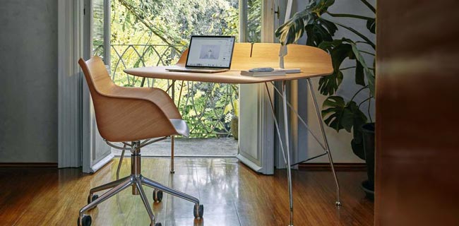 Kartell Tisch Earl of Wood Schreibtisch