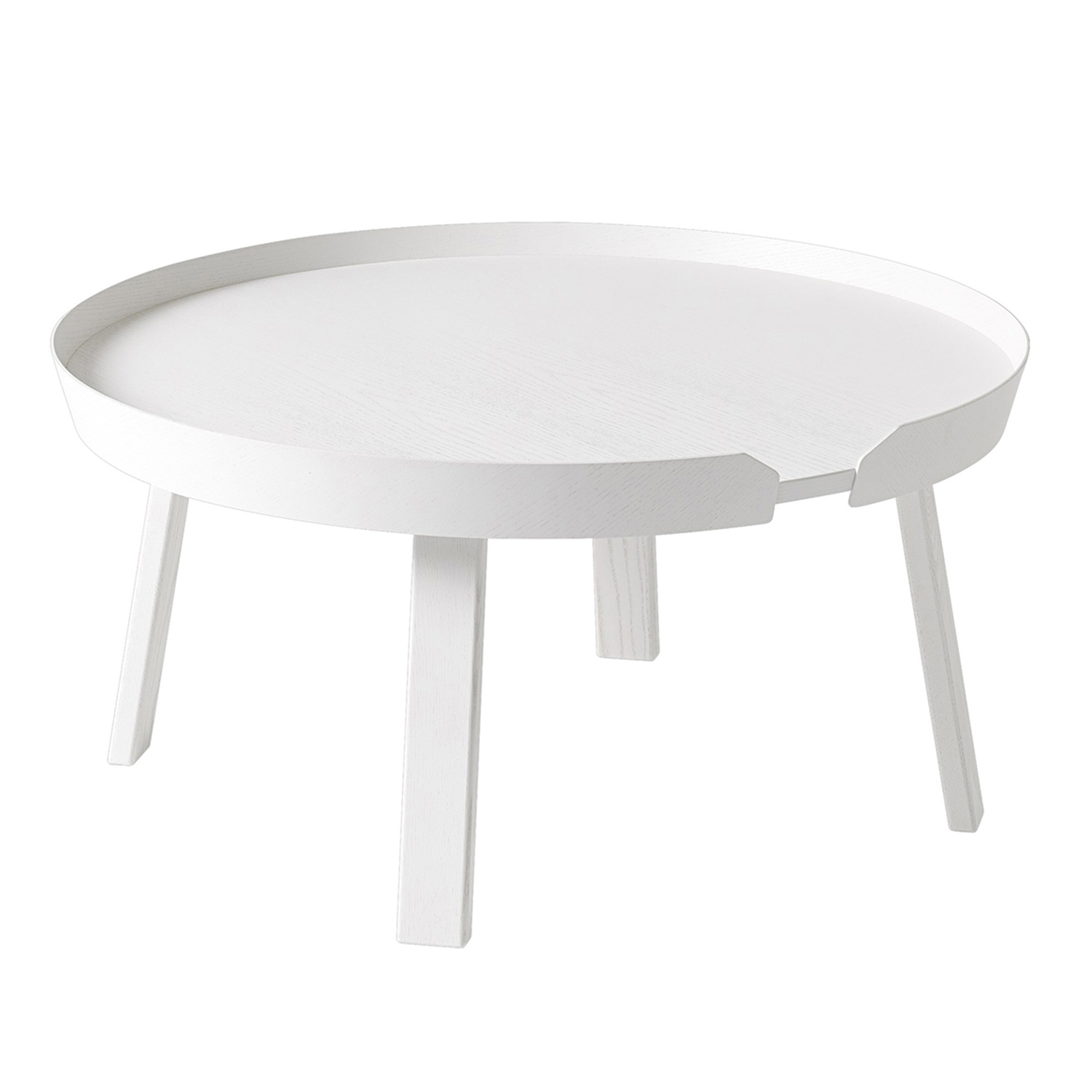 muuto around coffee table large weiss 26615
