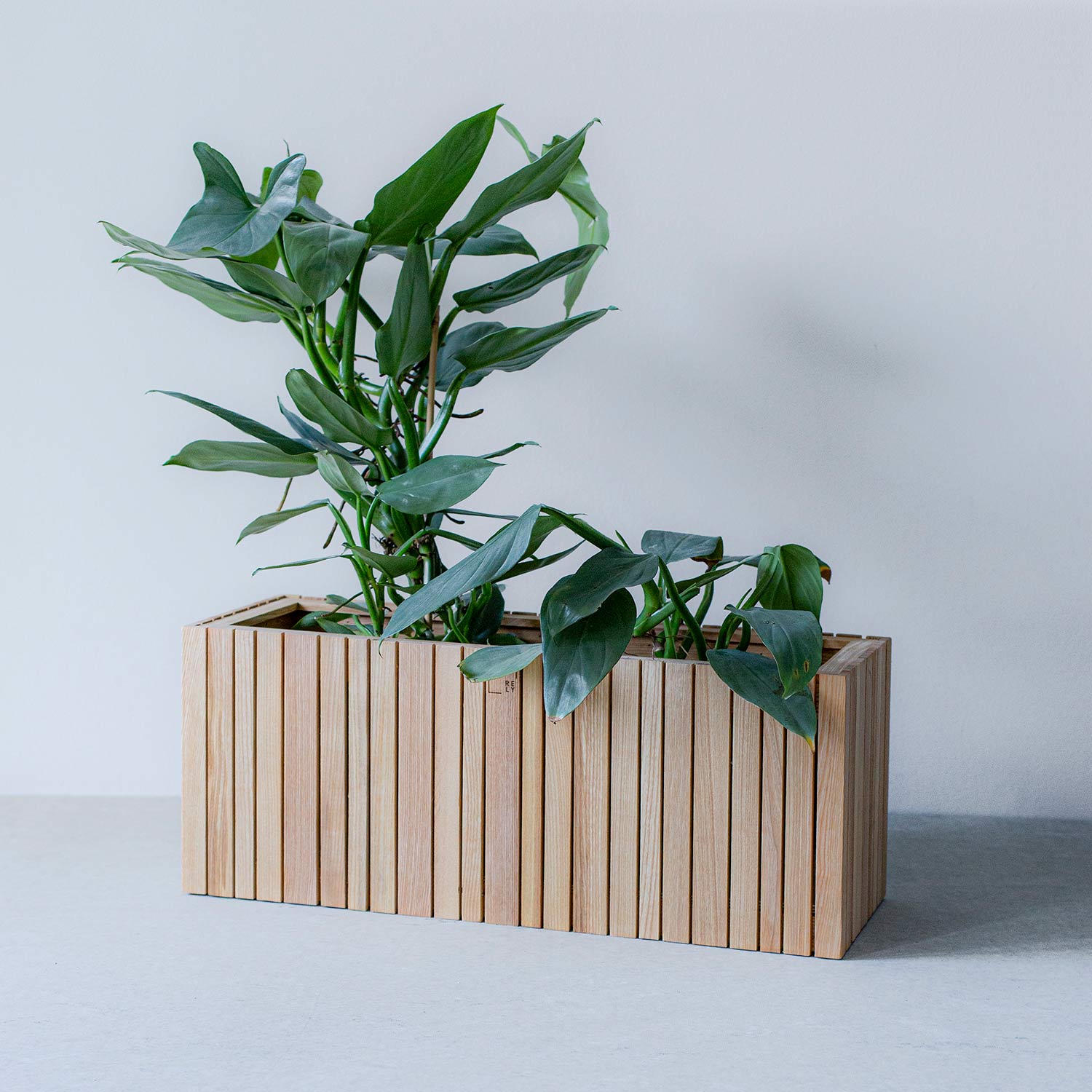 squarely grow wide dark oak pflanzkuebel 77255