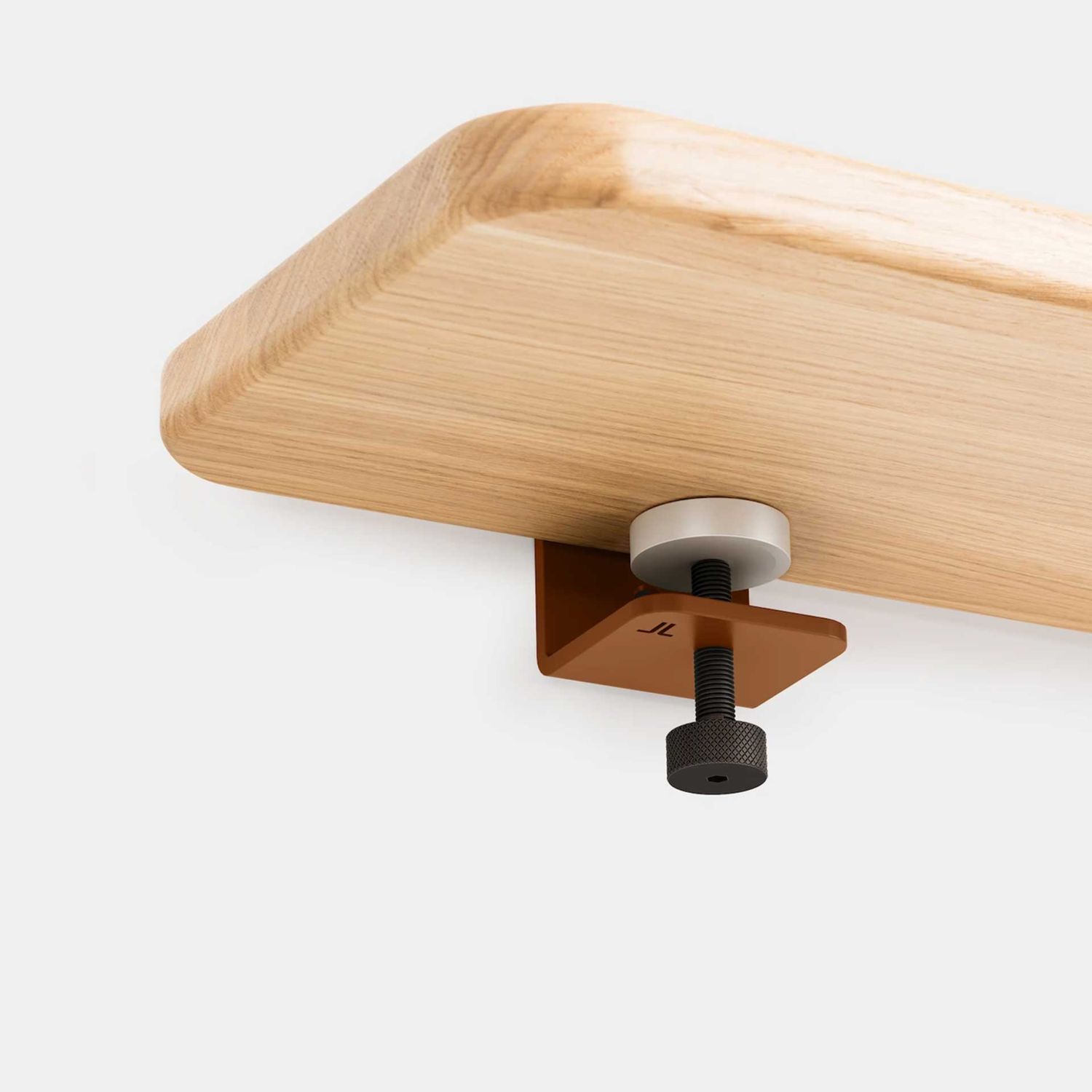 Tiptoe - Heju Bracket Wandhaken zimtbraun