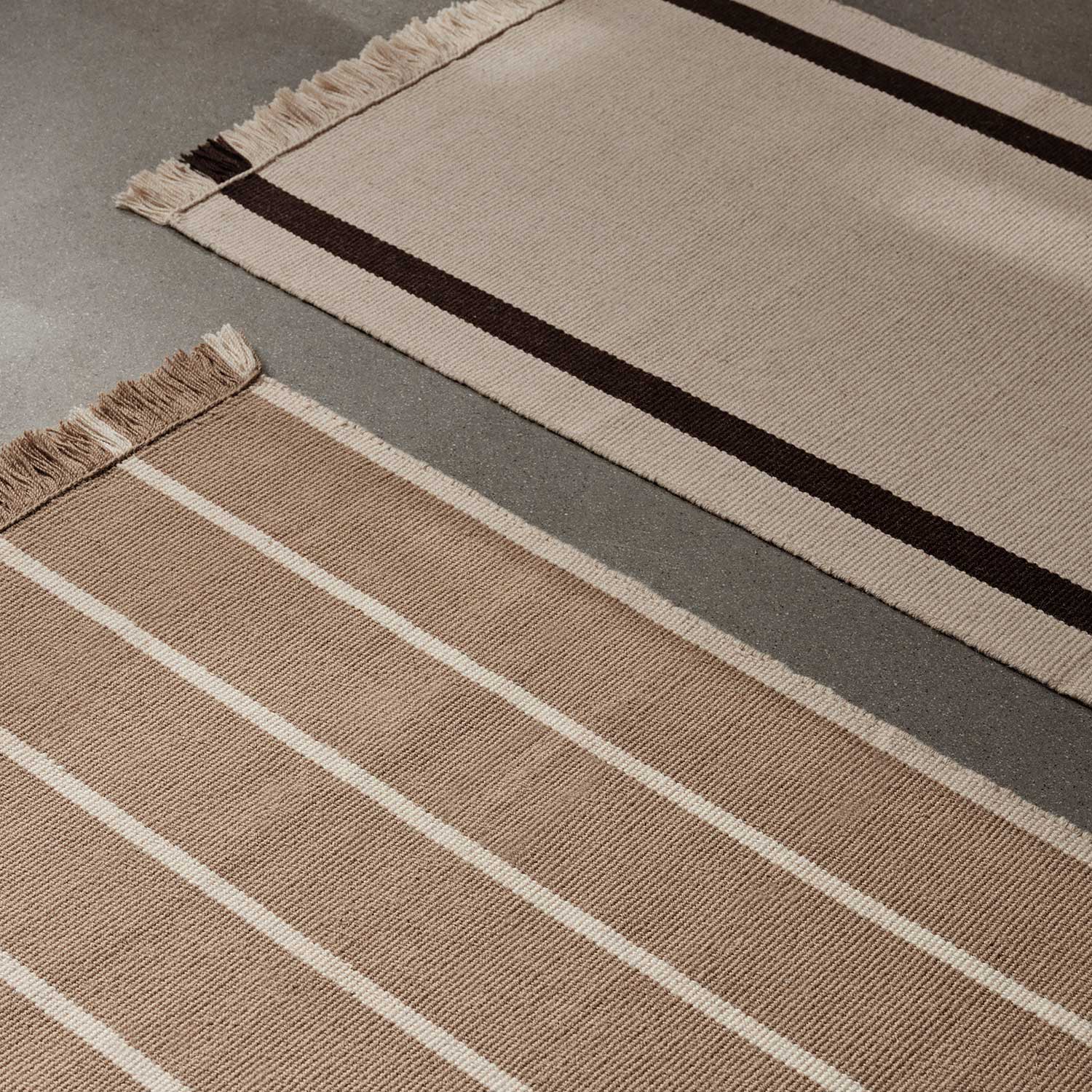 fermLIVING Lauefer Teppich Calm Kelim Runner 101110