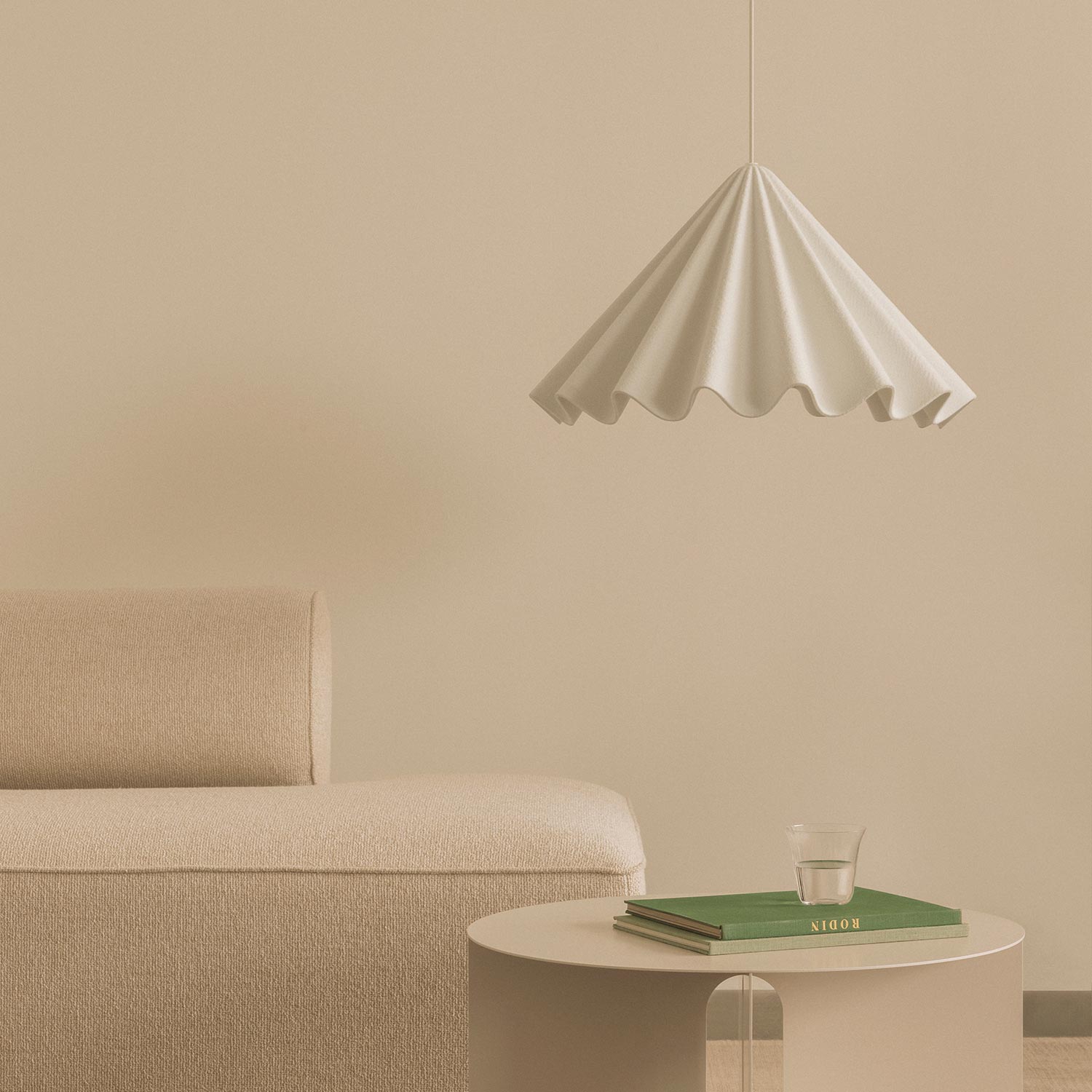 audo dancing leuchte medium mit sofa 105961