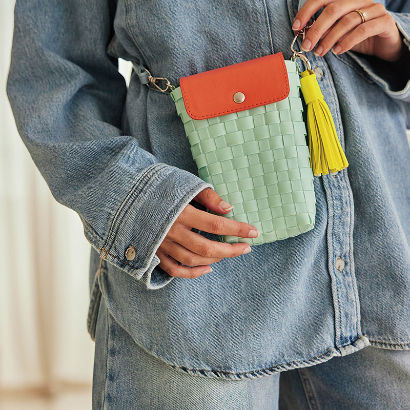 Handed By - Scoop Handtasche schwarz