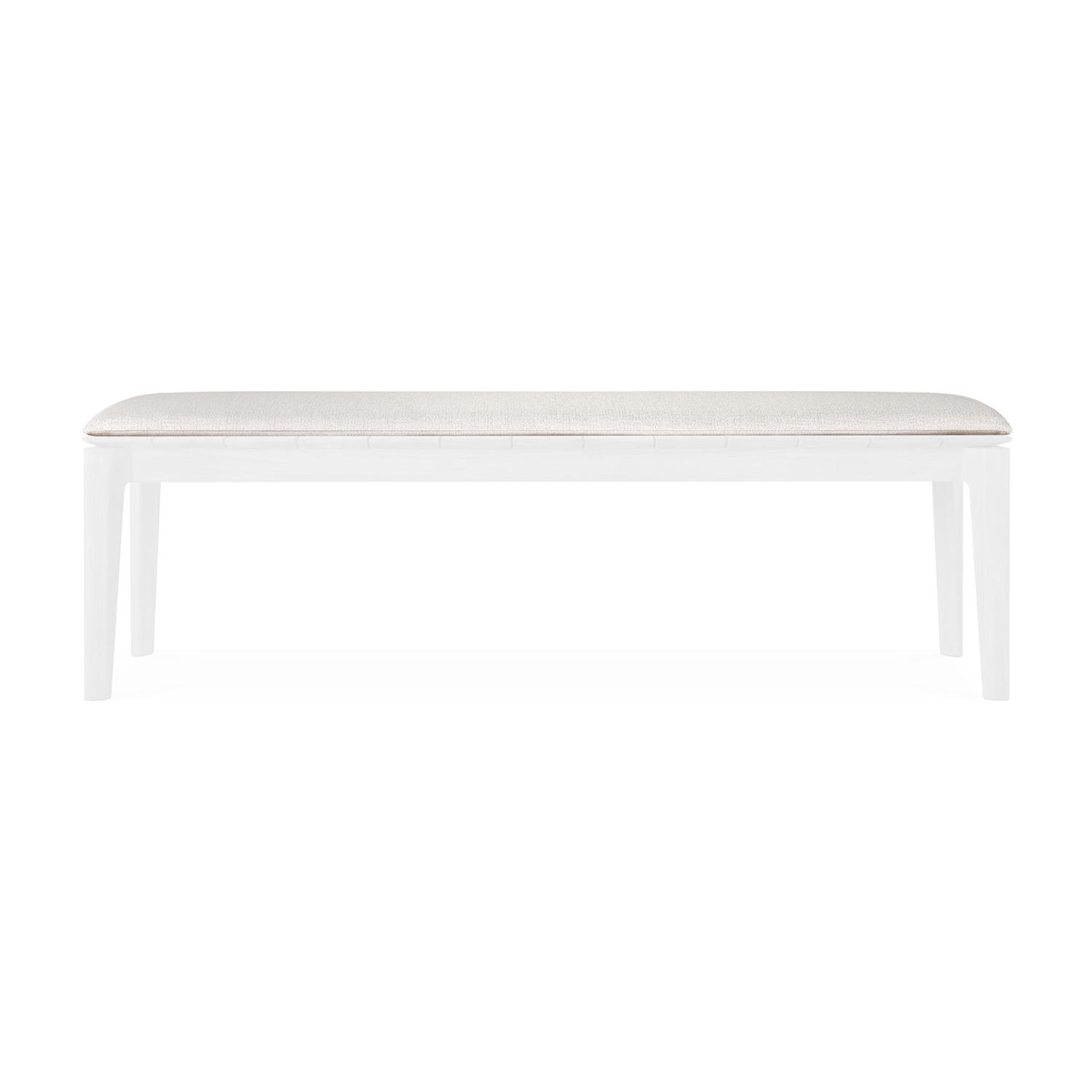 Ethnicraft - Bok Outdoorbank Sitzkissen 162 cm off-white