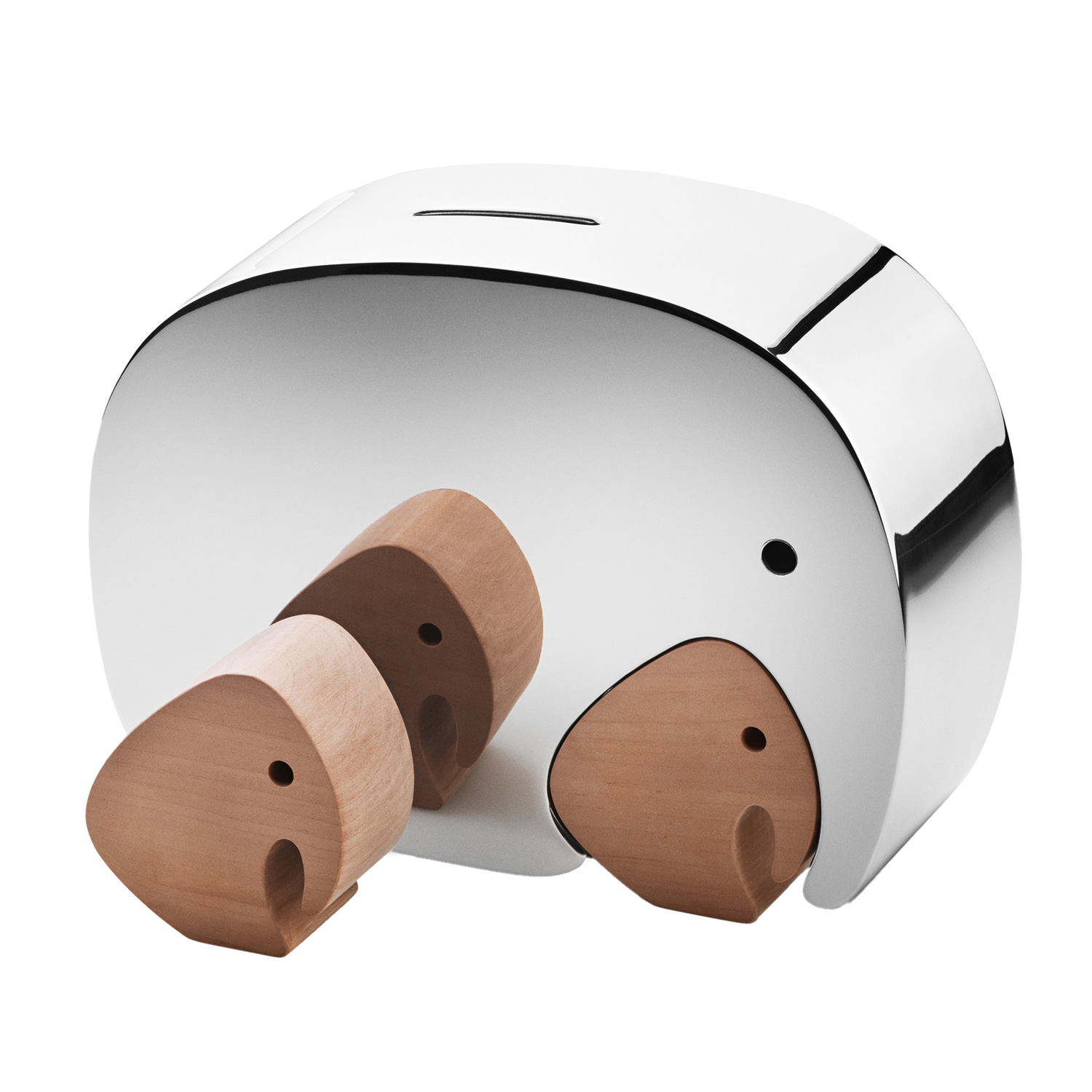 Georg Jensen - Moneyphant mit Zwillinge Spardose