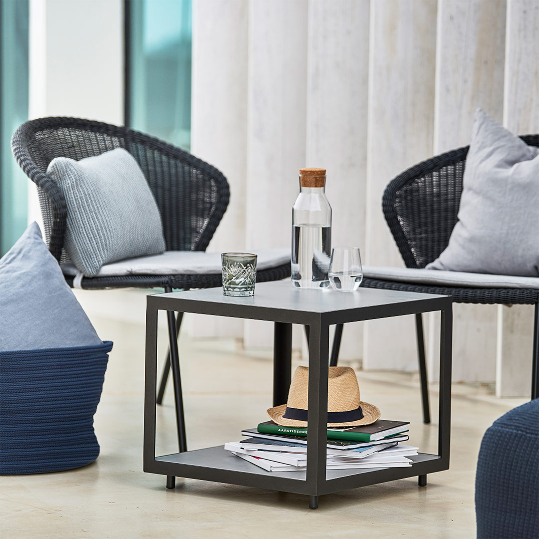 cane line level couchtisch lava grey 78868