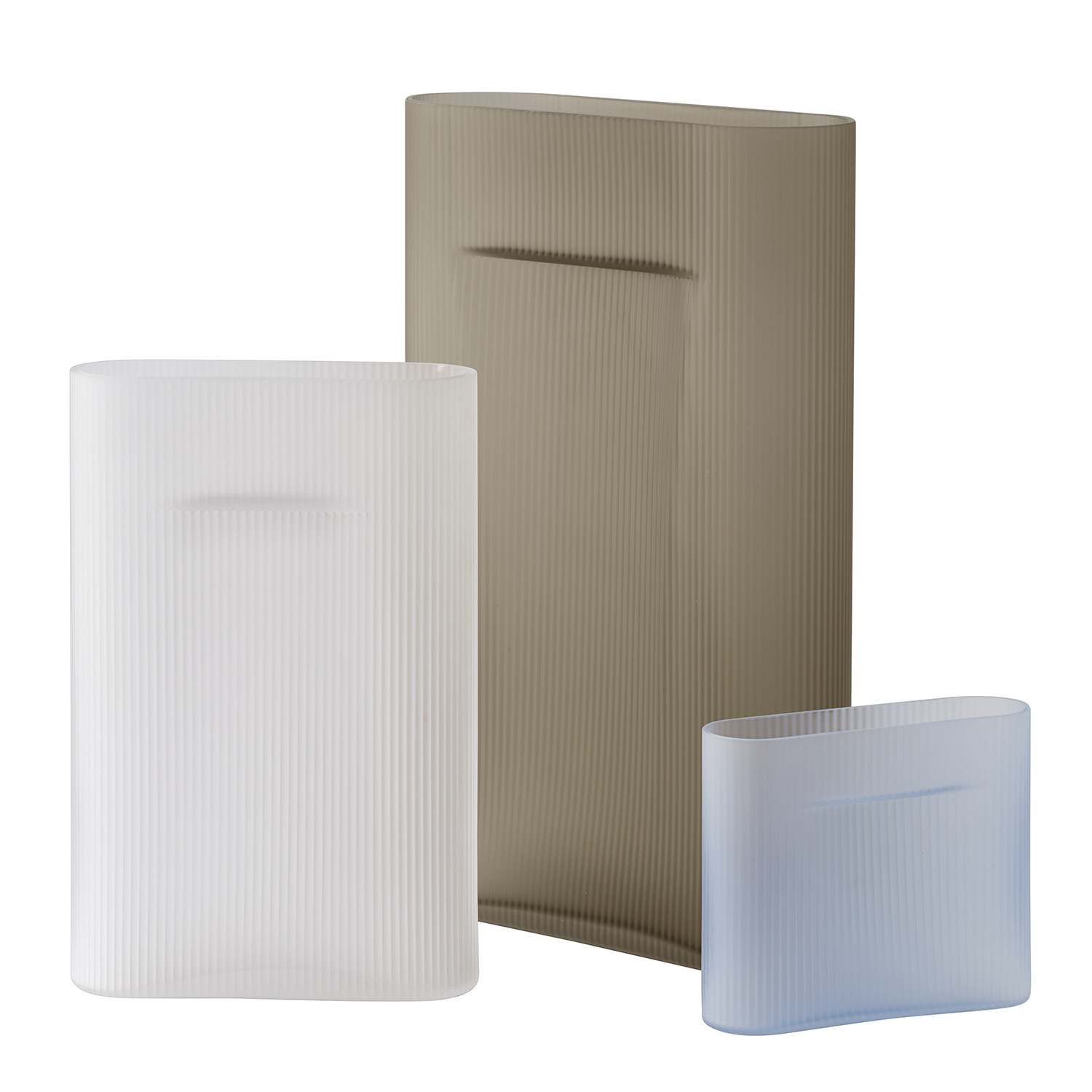 muuto Ridge blumevase  frosted glass 105284