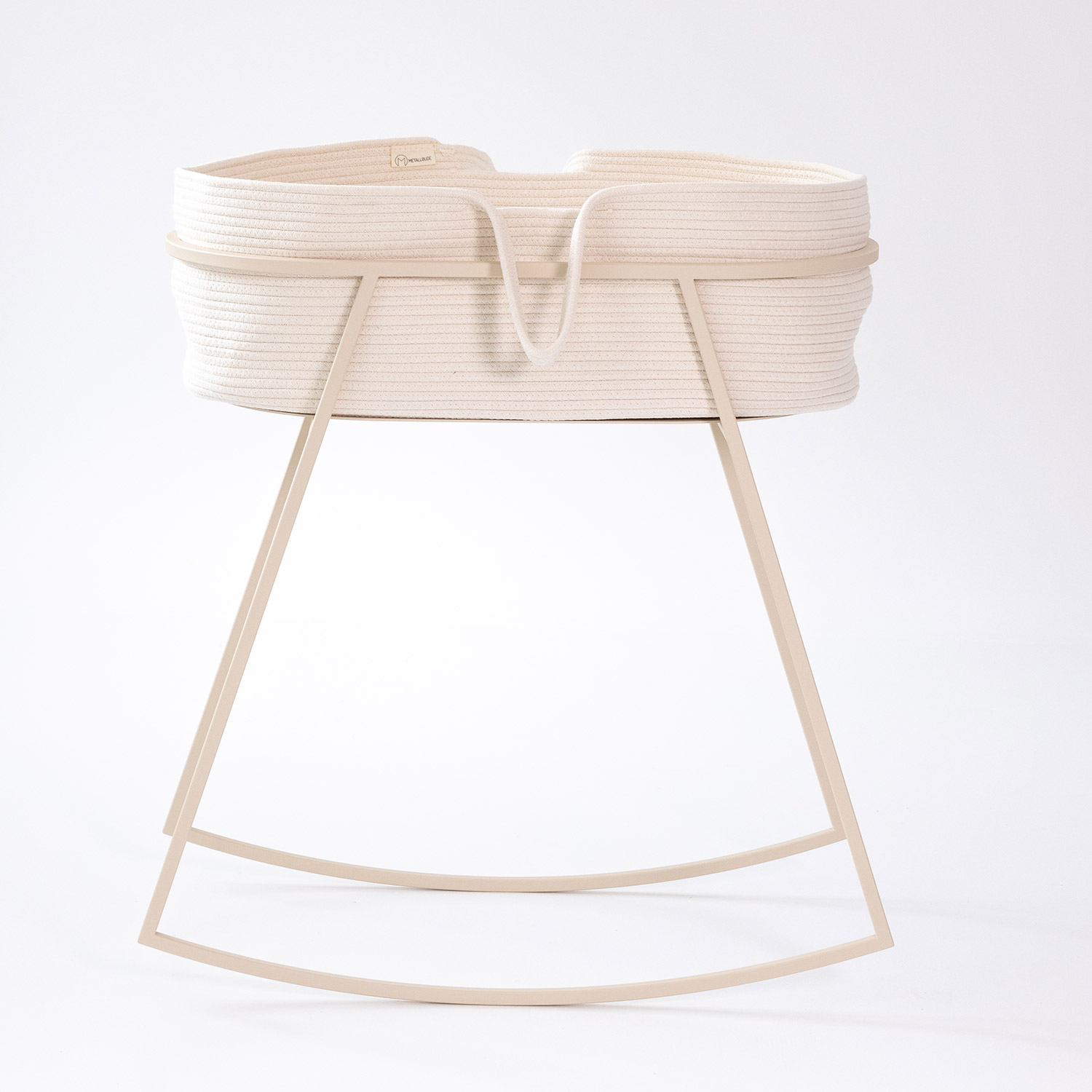 Metallbude - Korsina Babywiege schwarz