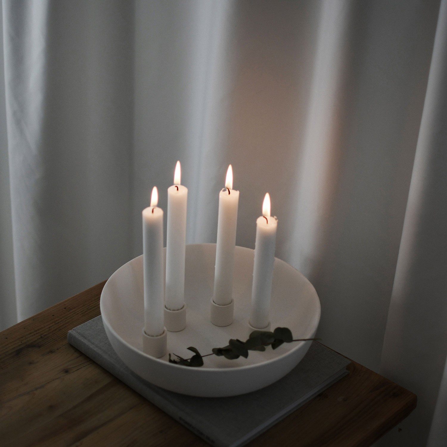 storefactory kvistbro weiss kerzenhalter schale 77442
