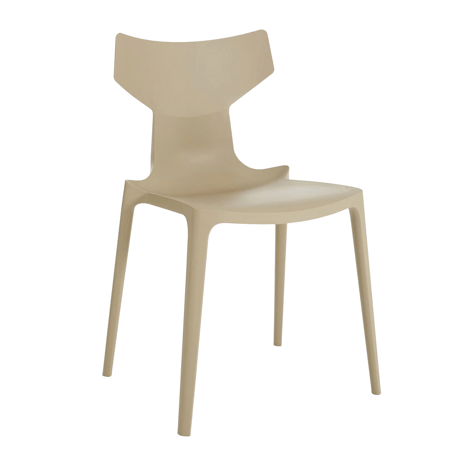 kartell re chair taubengrau 79083