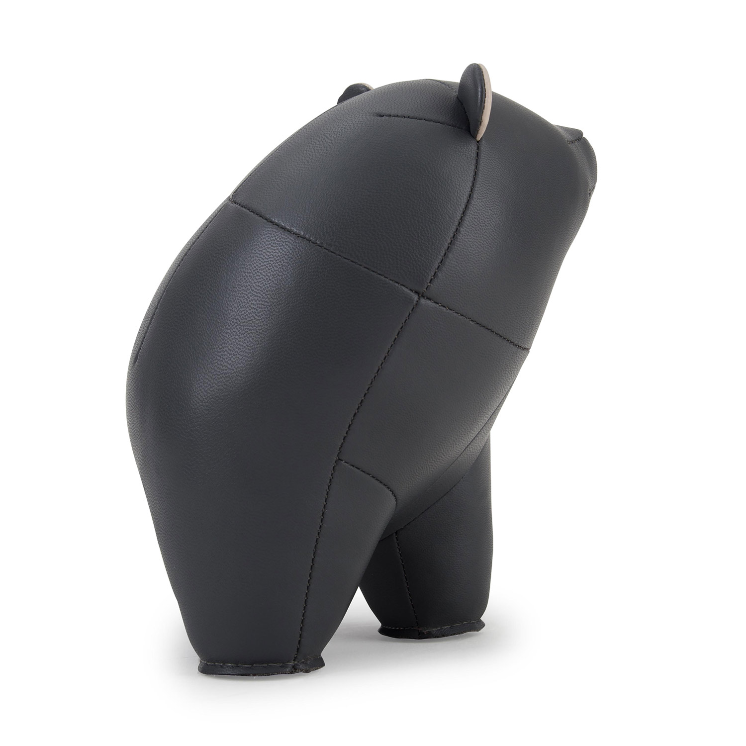 zueny buchstuetze baer bero dunkelgrau 82855