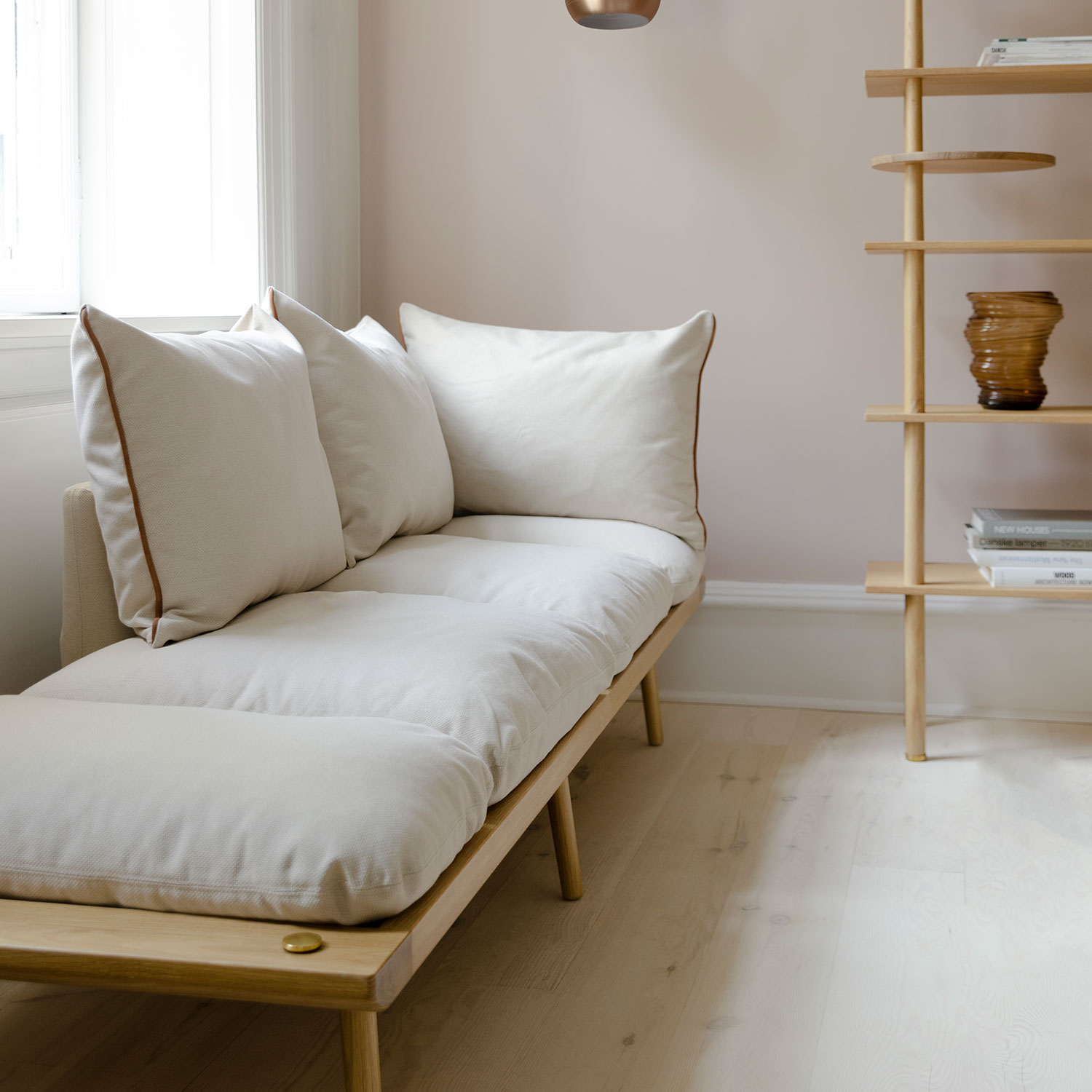 eiche whtie sand umage lounge around sofa 3 sitzer 86254