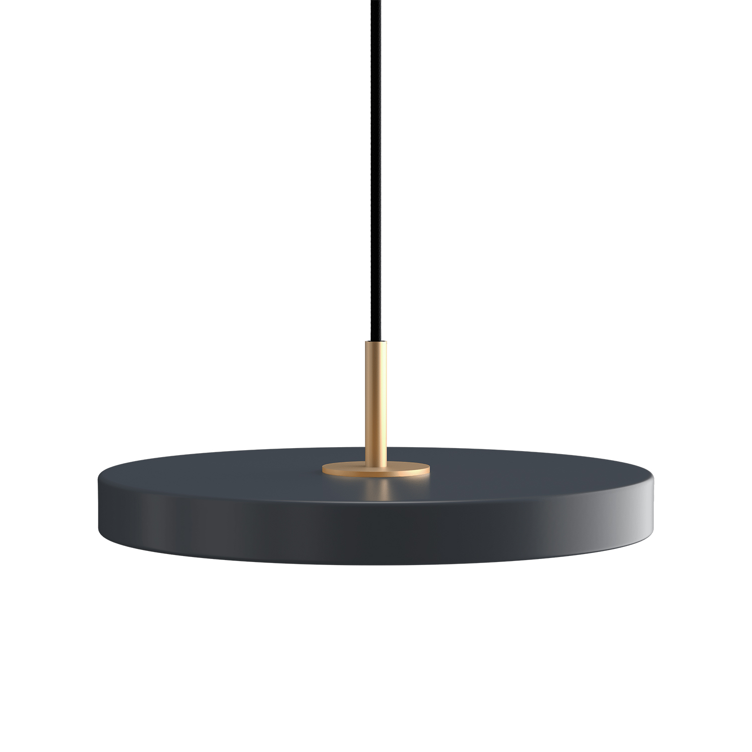 UMAGE - Asteria Plus mini anthracite grey messing