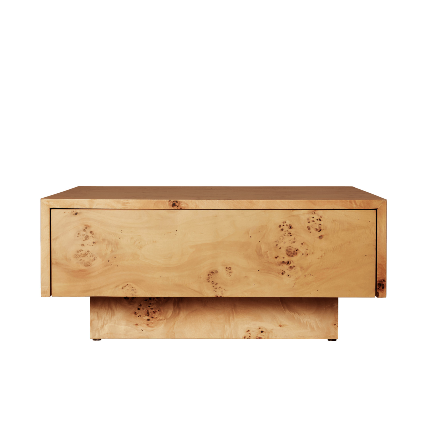 Ferm Living - Burl Couchtisch mit Aufbewahrung natural