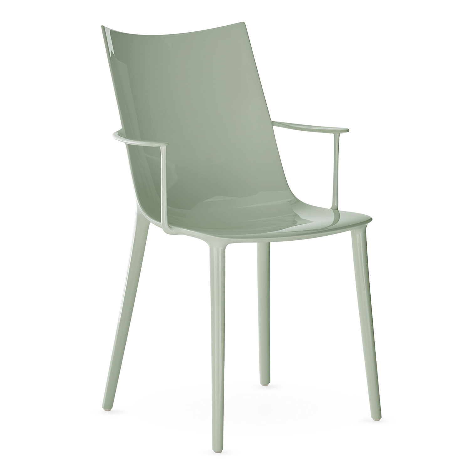 Kartell - H.H.H. Stuhl Hochglanz grün