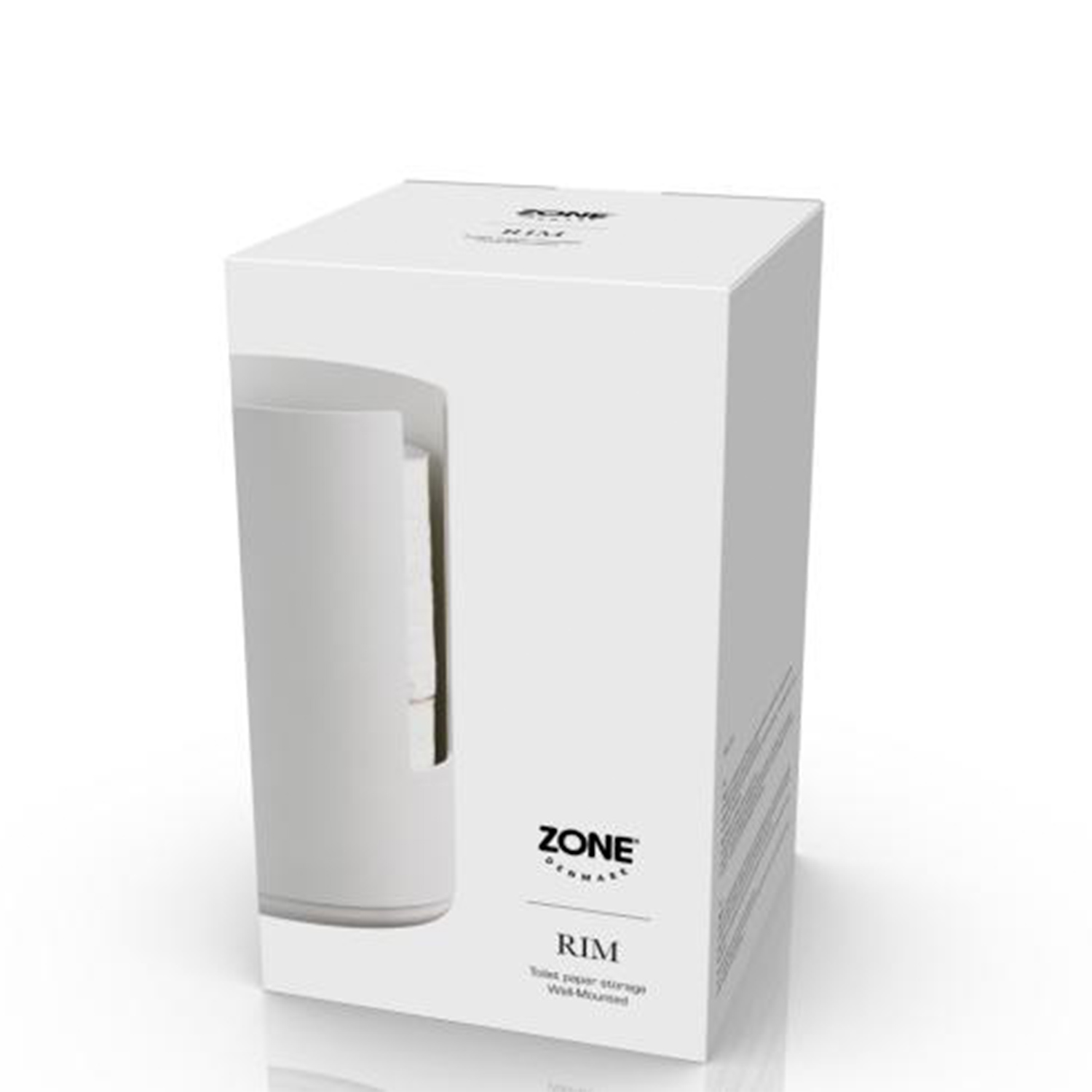 Zone Denmark Rim Toilettenaufbewahrung Wand Karton vorne 104950
