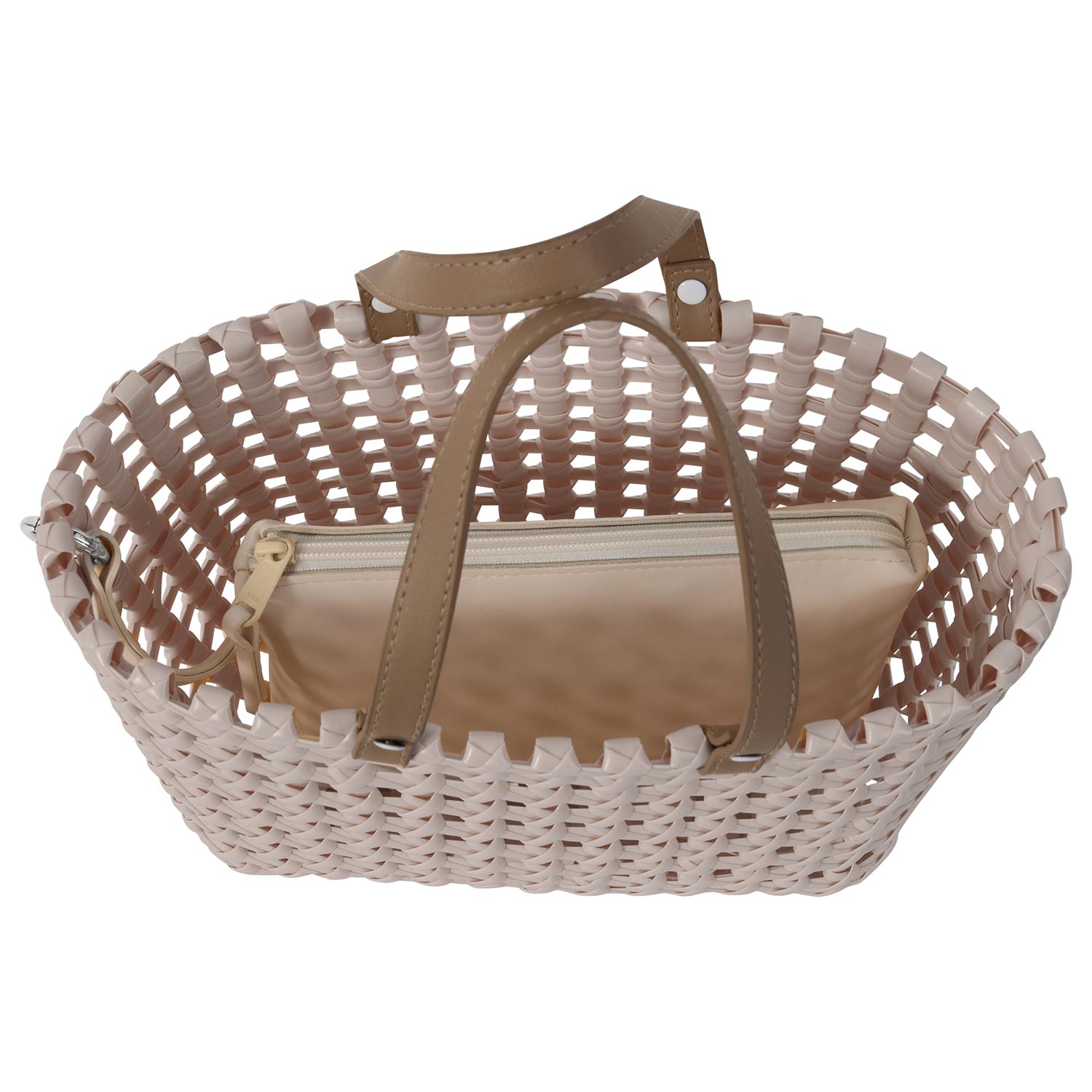 Handed By - Maze mini Handtasche orange