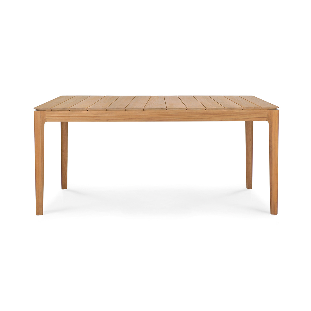 ethnicraft bok tisch fuer draussen freisteller 162  x 80 84283