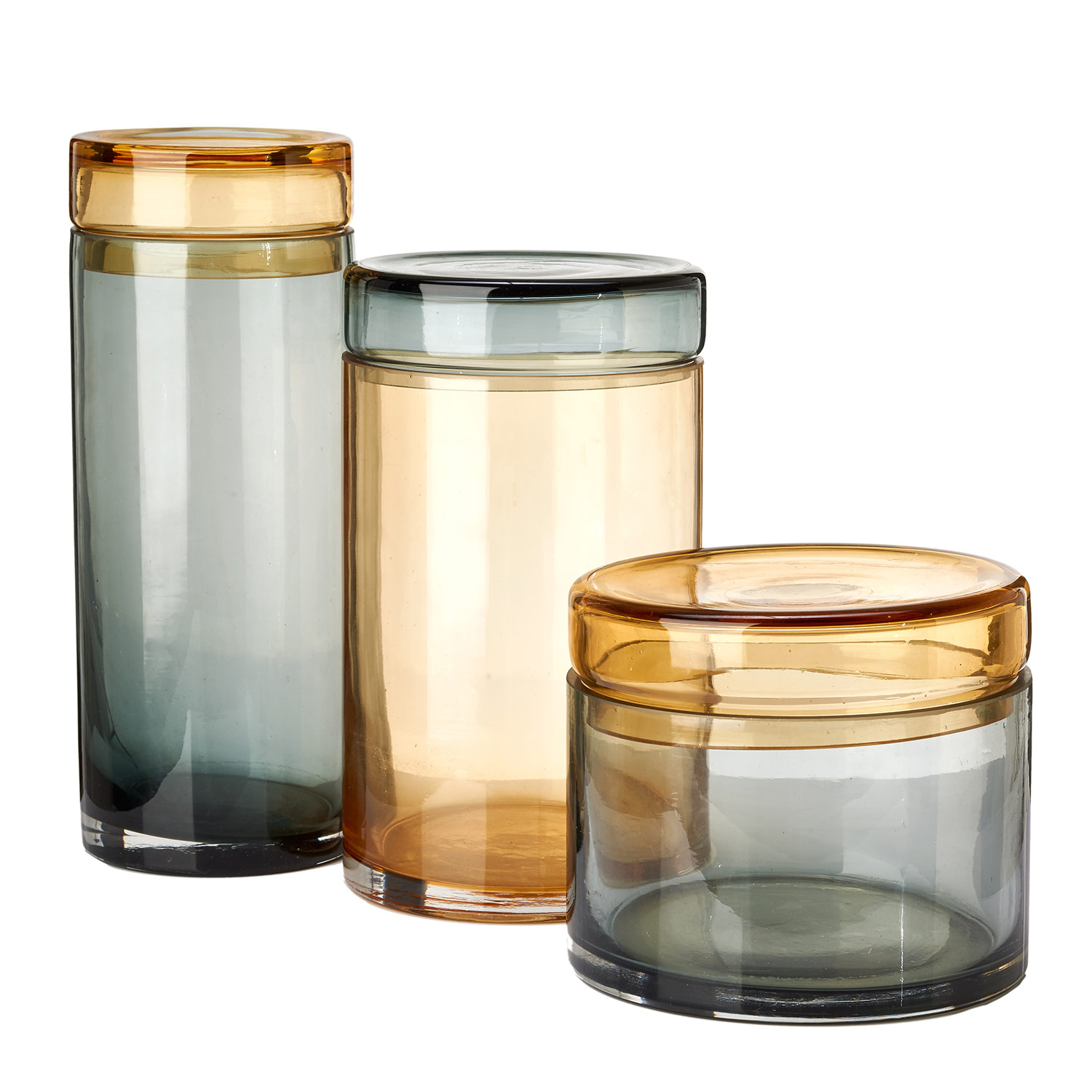 pols potten caps and jars cognac aufgereiht 95152