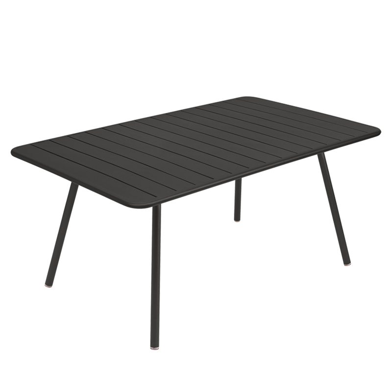 fermob luxembourg tisch 165 lakritze 42 64343