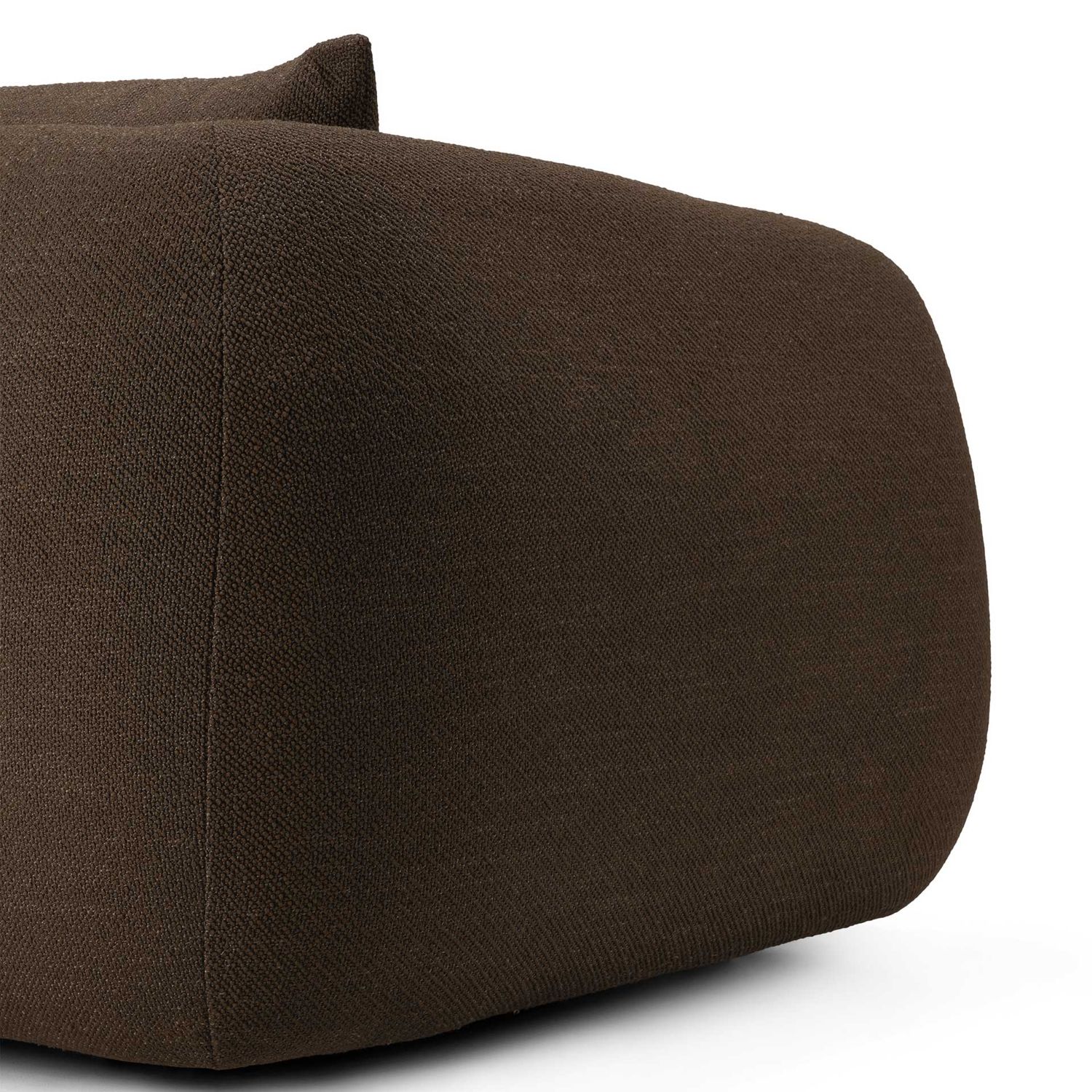 Ethnicraft - Figur Sofa 3-Sitzer chocolate