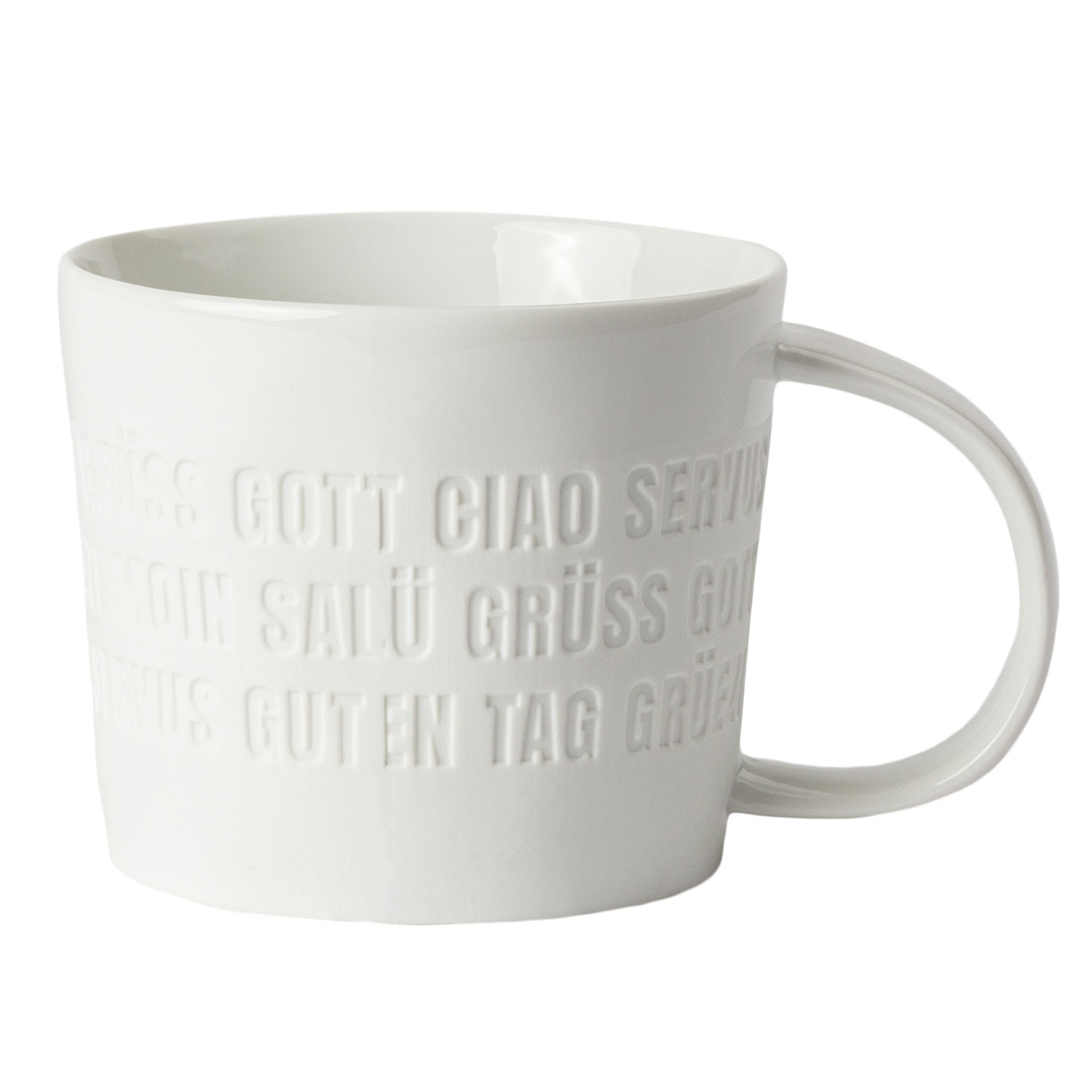 Räder Design - Tasse Guten Tag mehrsprachig