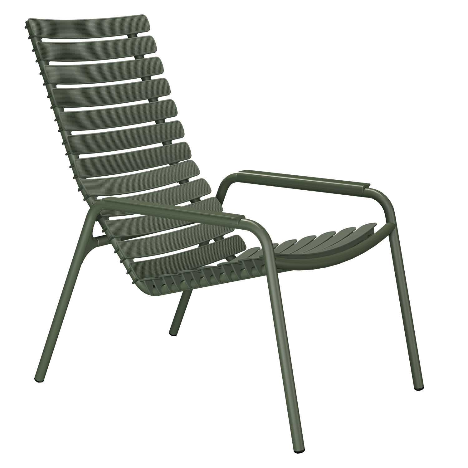 houe reclips lounge chair olivgruen 22306 2727 27 92661