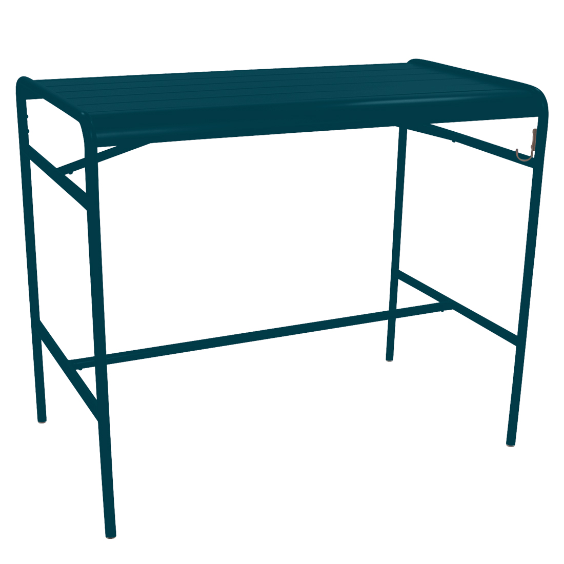 fermob luxembourg hoher tisch 126 acapulcoblau 21 64410