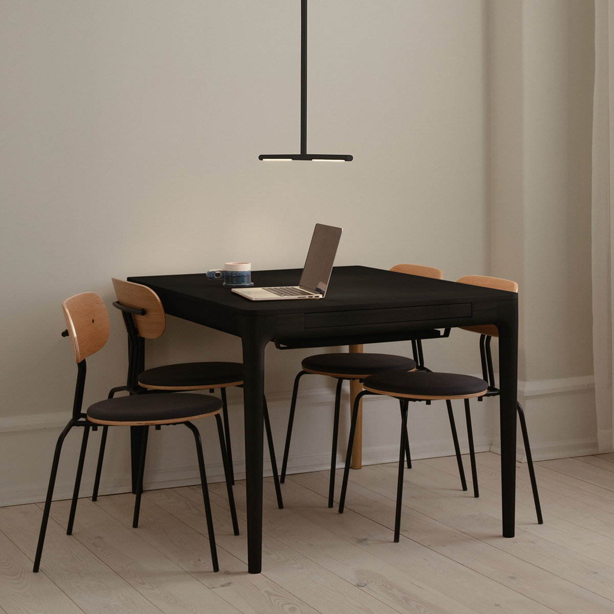 UMAGE - Heart'n'Soul Esstisch 200 cm obsidian black