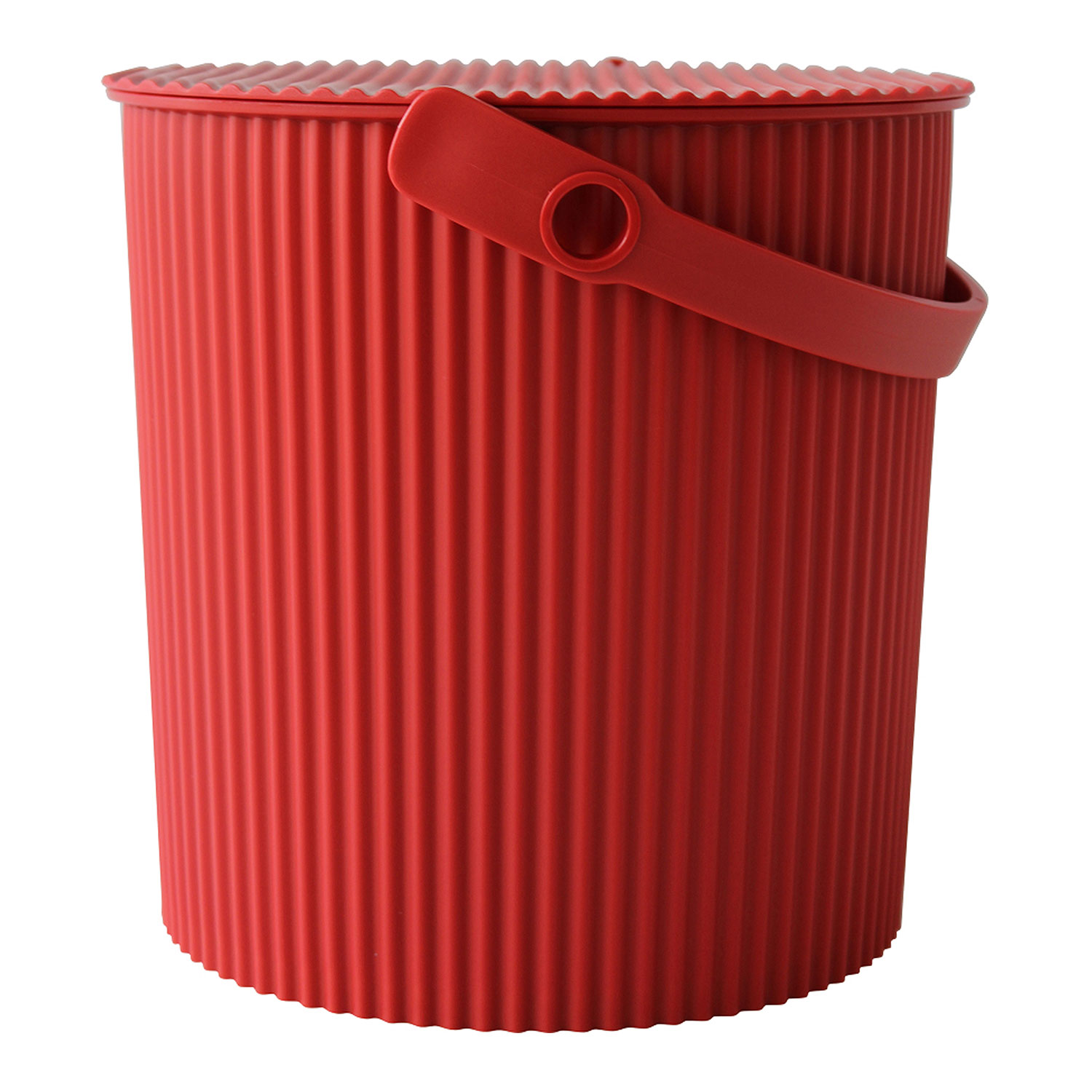 Hachiman - Omnioutil Eimer mit Deckel 10 l rot