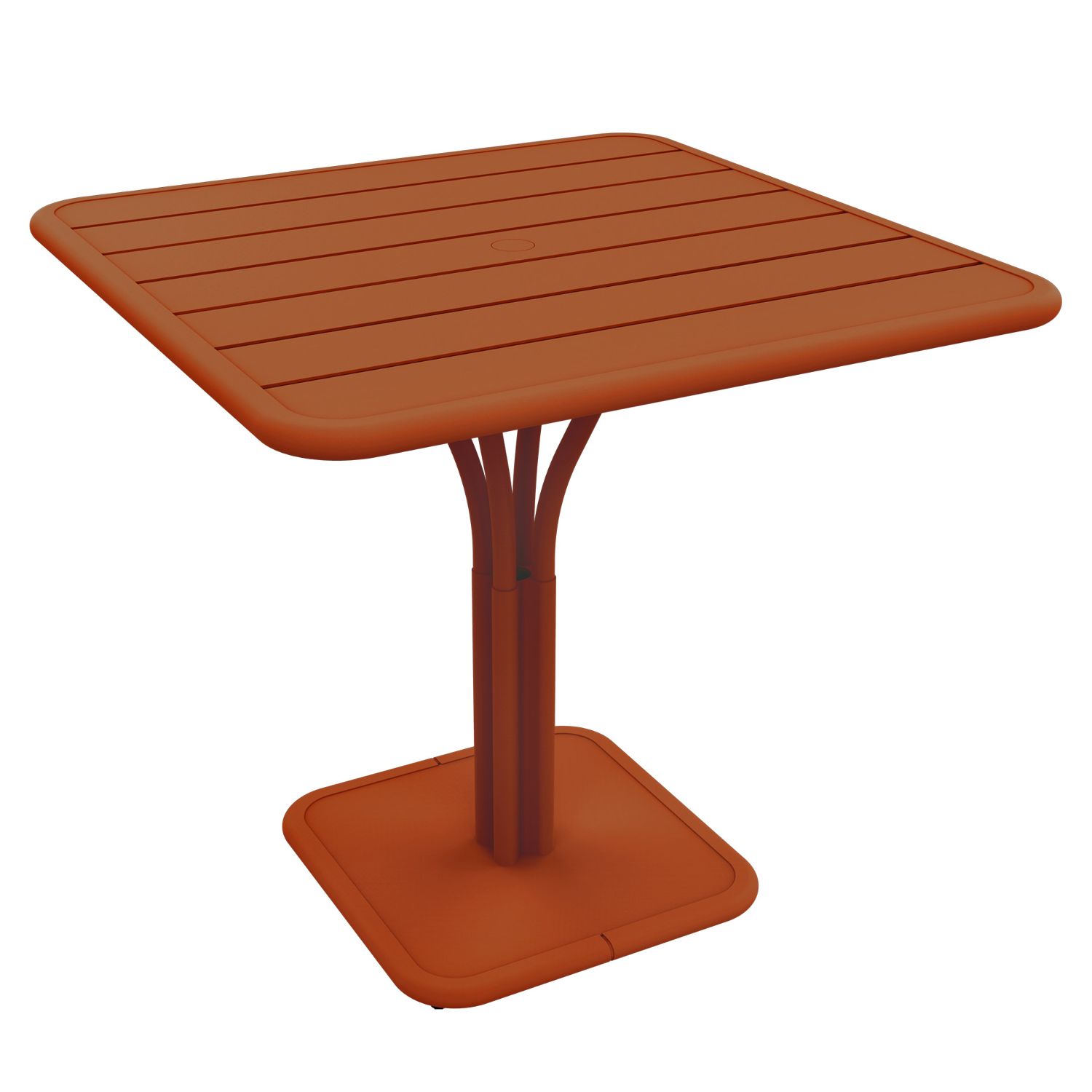 Fermob - Luxembourg Kleiner Tisch 80 x 80 cm Kan. Orange