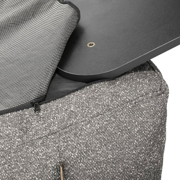 blomus - GROW Stone Bouclé Ecksitzer Modul M1