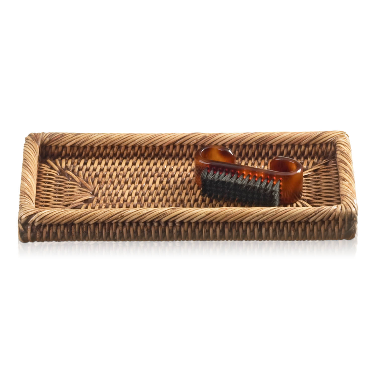 0927592 Kammschale dunkel Basket KS Decor Walther