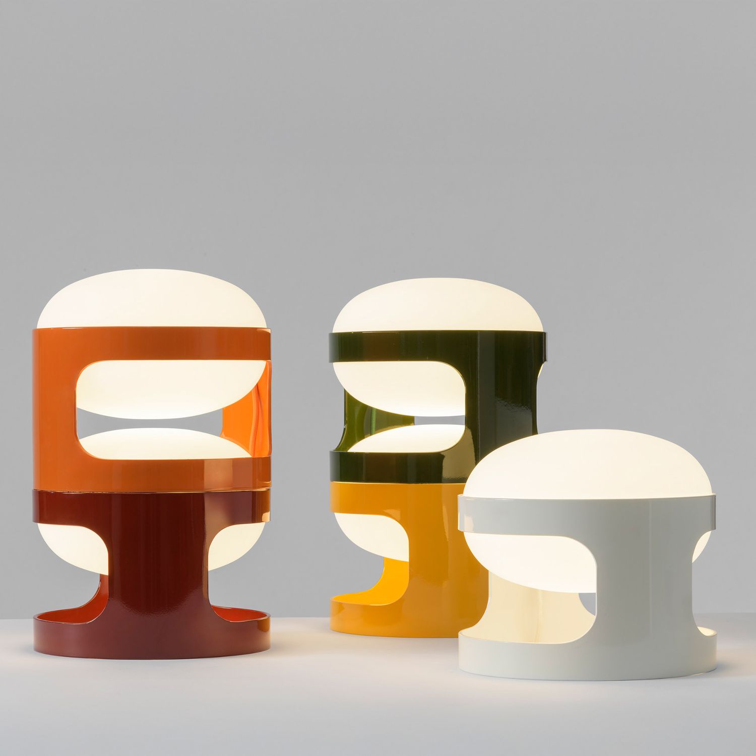 Kartell - KD28 Tischleuchte petrol