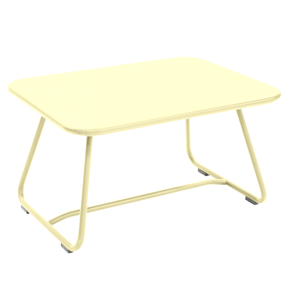 fermob sixties tisch nieder zitronensorbet 64824