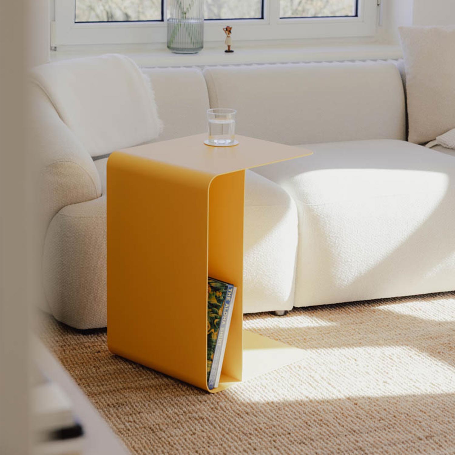 Metallbude - Cosmo Beistelltisch schwarz